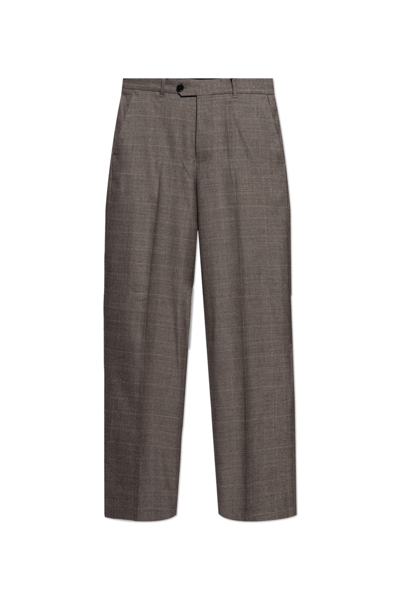 AllSaints Spodnie ‘Clover’, Mężczyźni, Brązowy