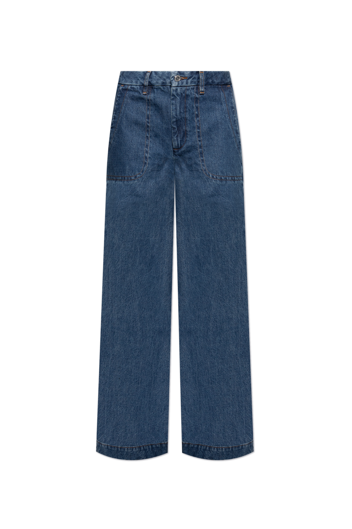 A.P.C. Jeansy `Seaside`, Kobiety, Granatowy