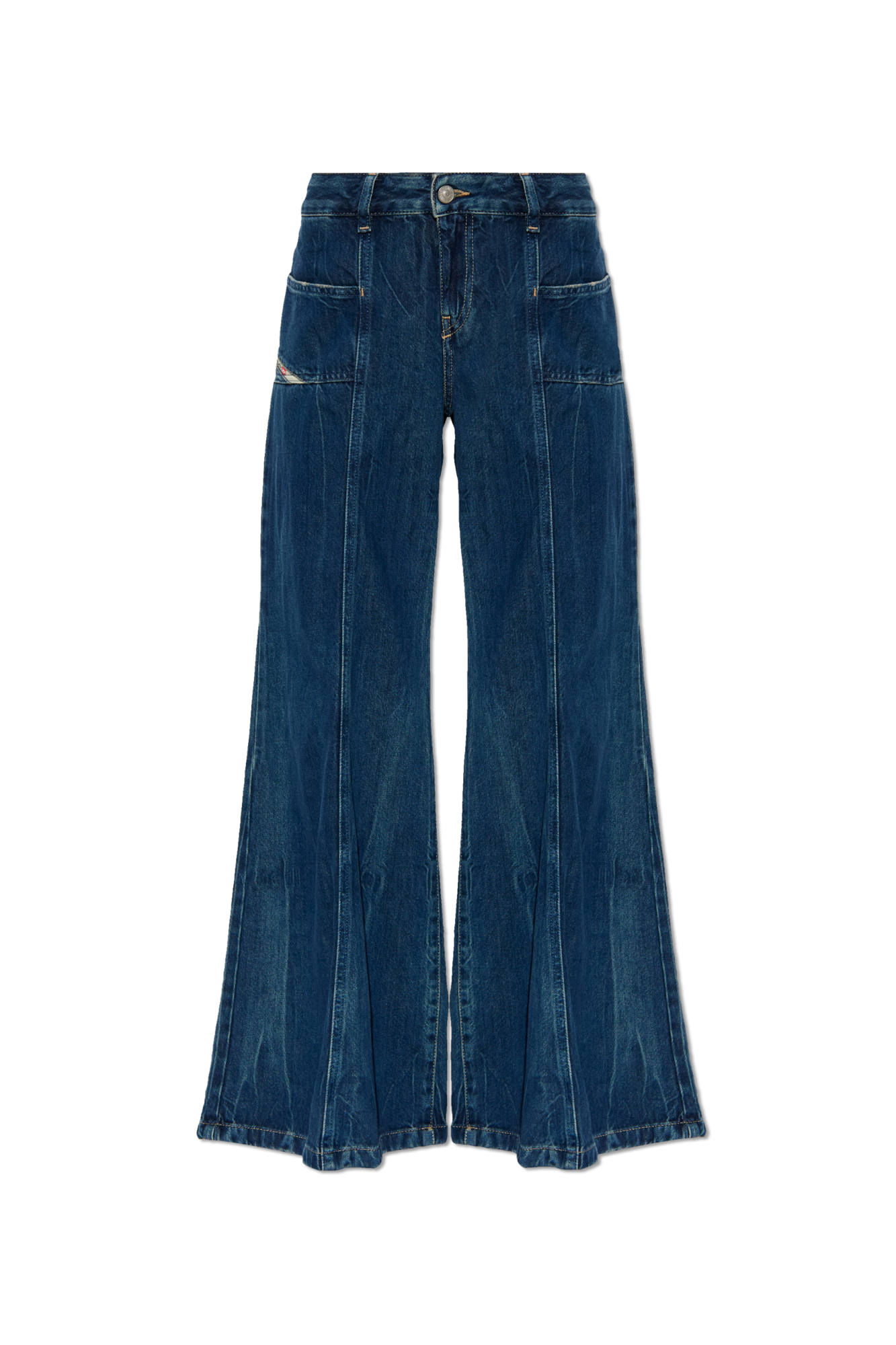 Diesel Jeansy `D-AKII`, Kobiety, Granatowy