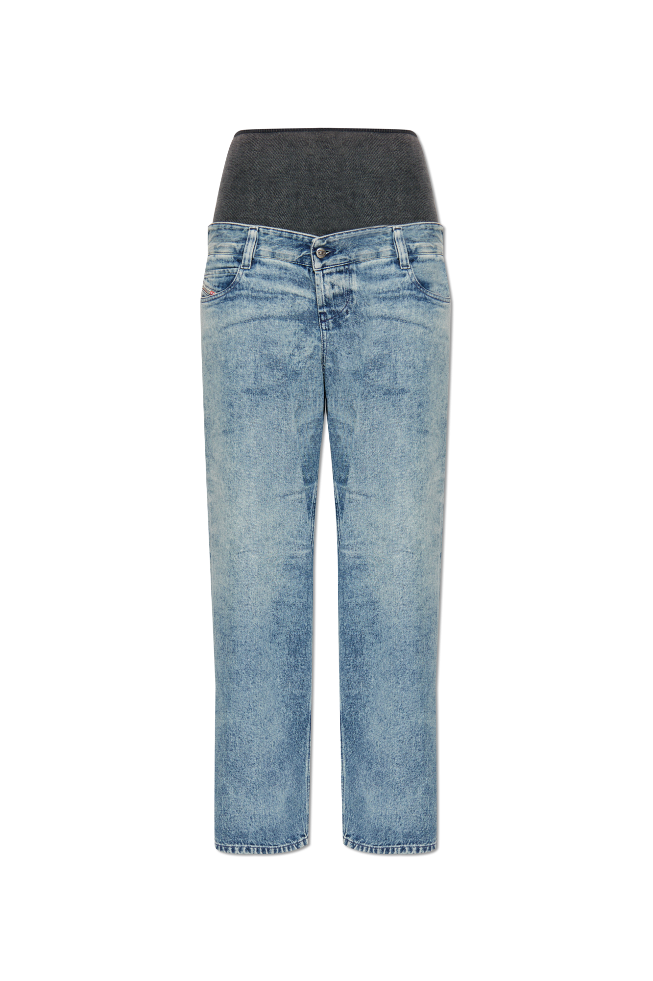 Diesel Jeansy ` D-ENI-F-FSH1`, Kobiety, Niebieski