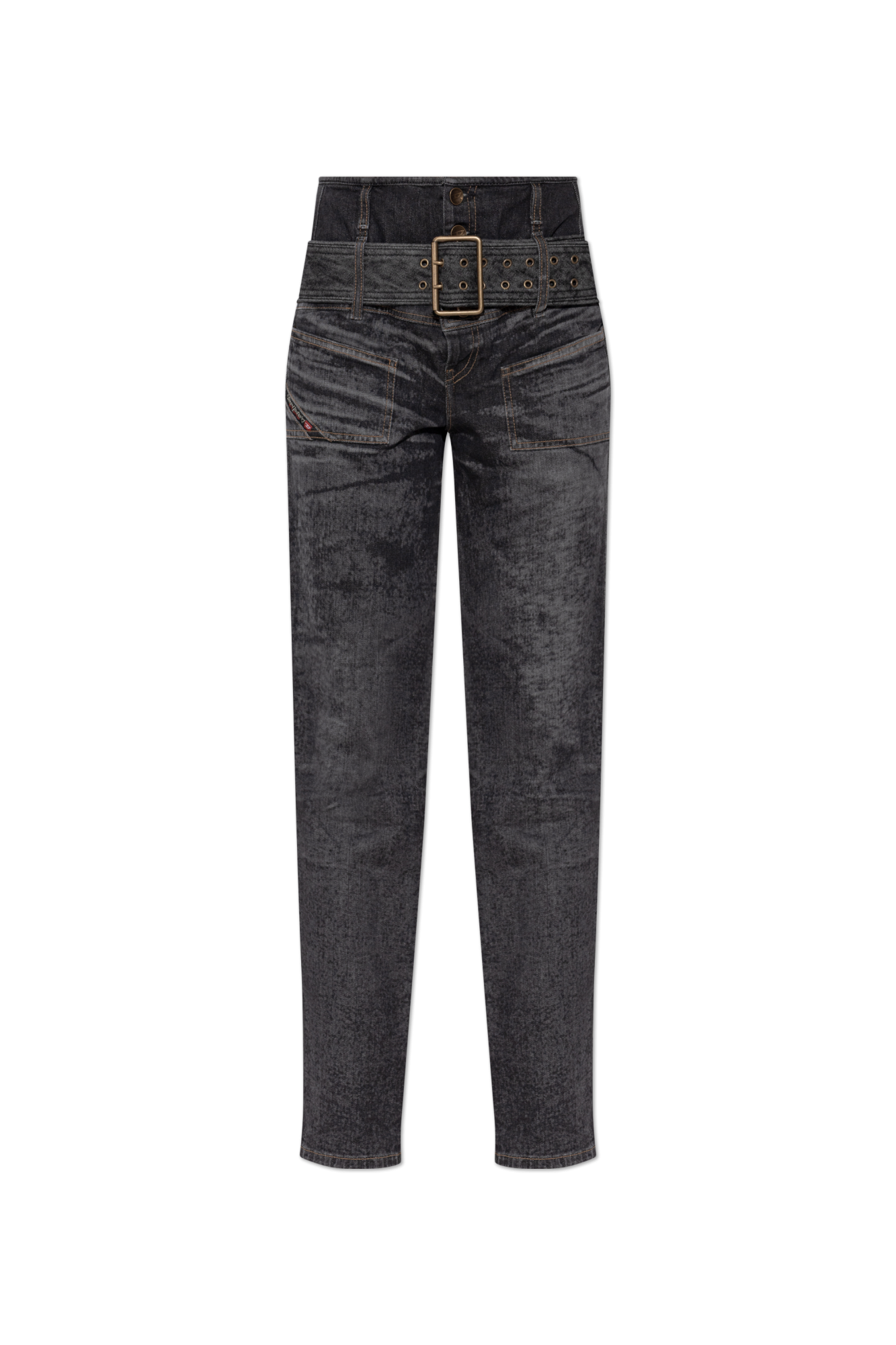 Diesel Jeansy `D-GORINA-S`, Kobiety, Szary