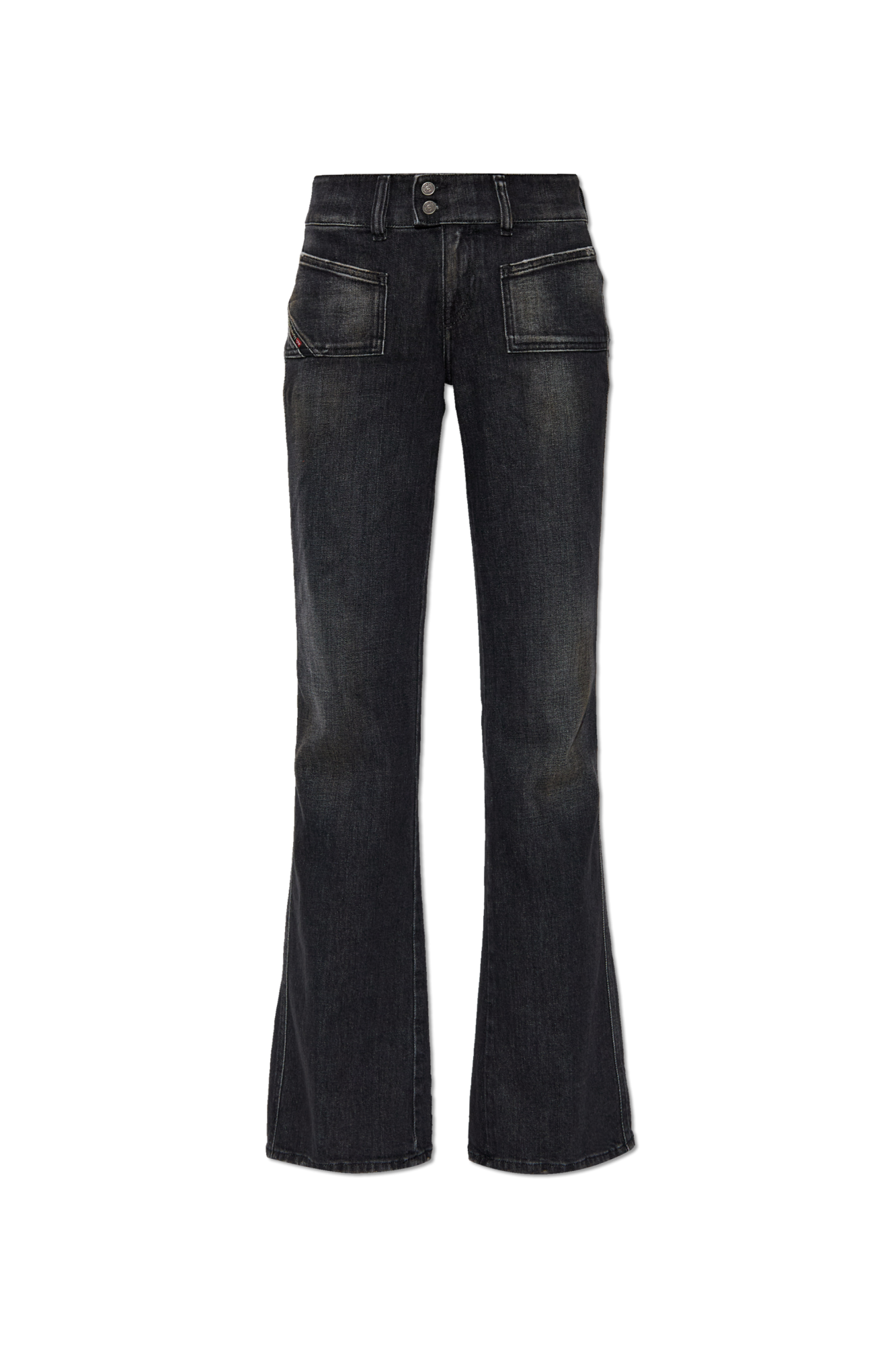 Diesel Jeansy `D-HUSH`, Kobiety, Czarny