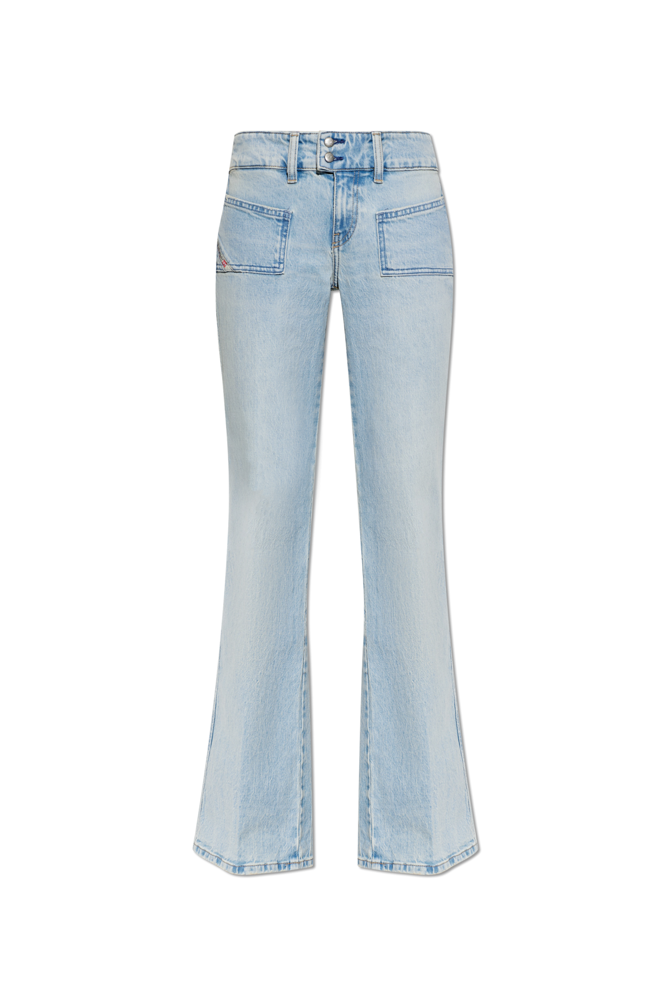 Diesel Jeansy `D-HUSH`, Kobiety, Jasnoniebieski
