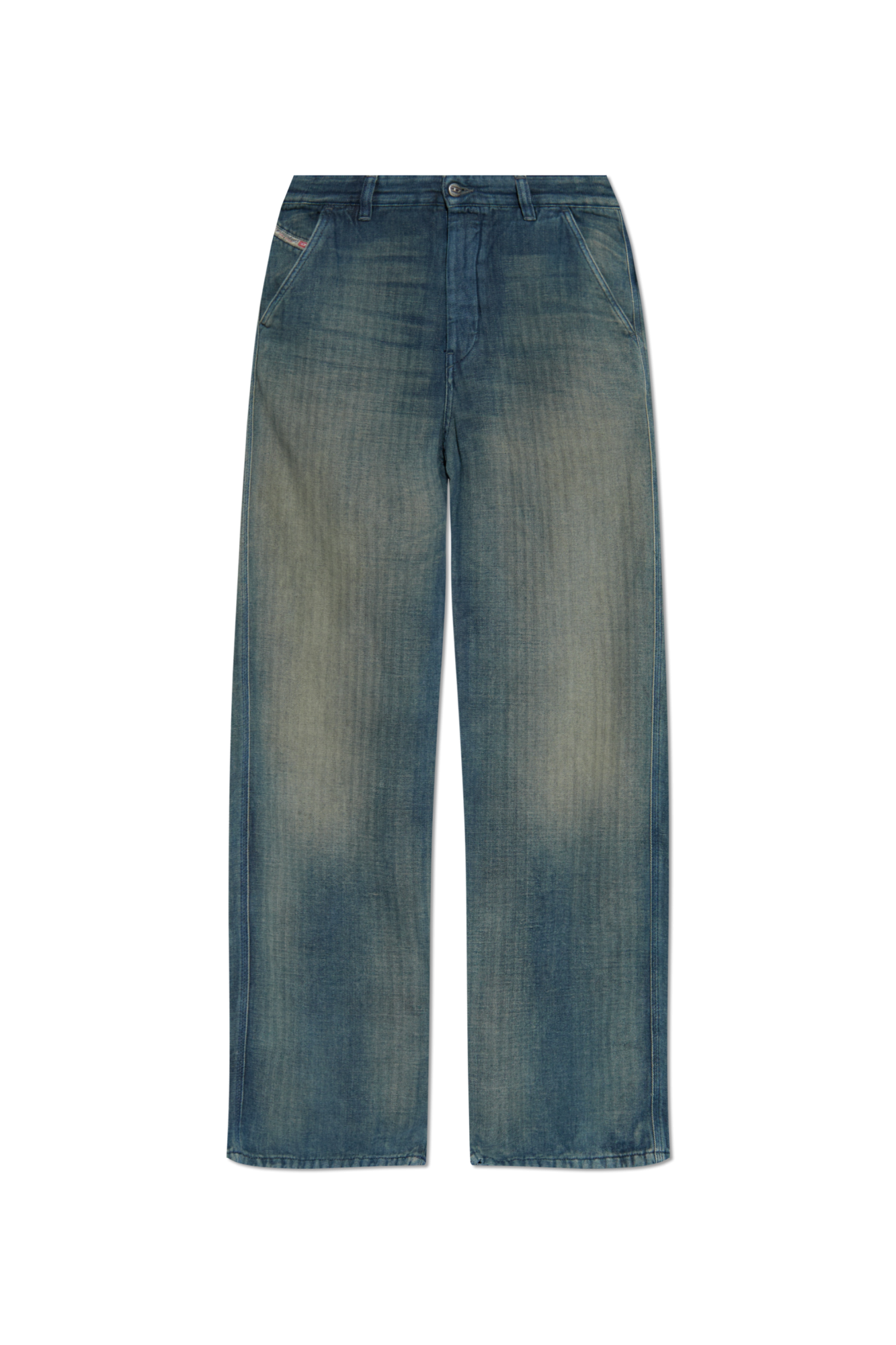 Diesel Jeansy `D-PHANT-CHINO`, Unisex, Niebieski