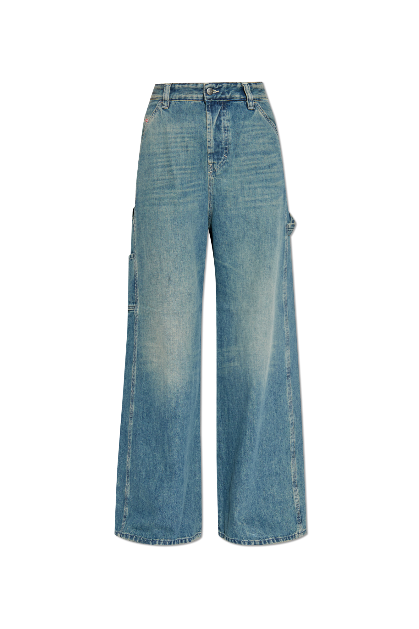 Diesel Jeansy `D-SIRE-W`, Kobiety, Niebieski