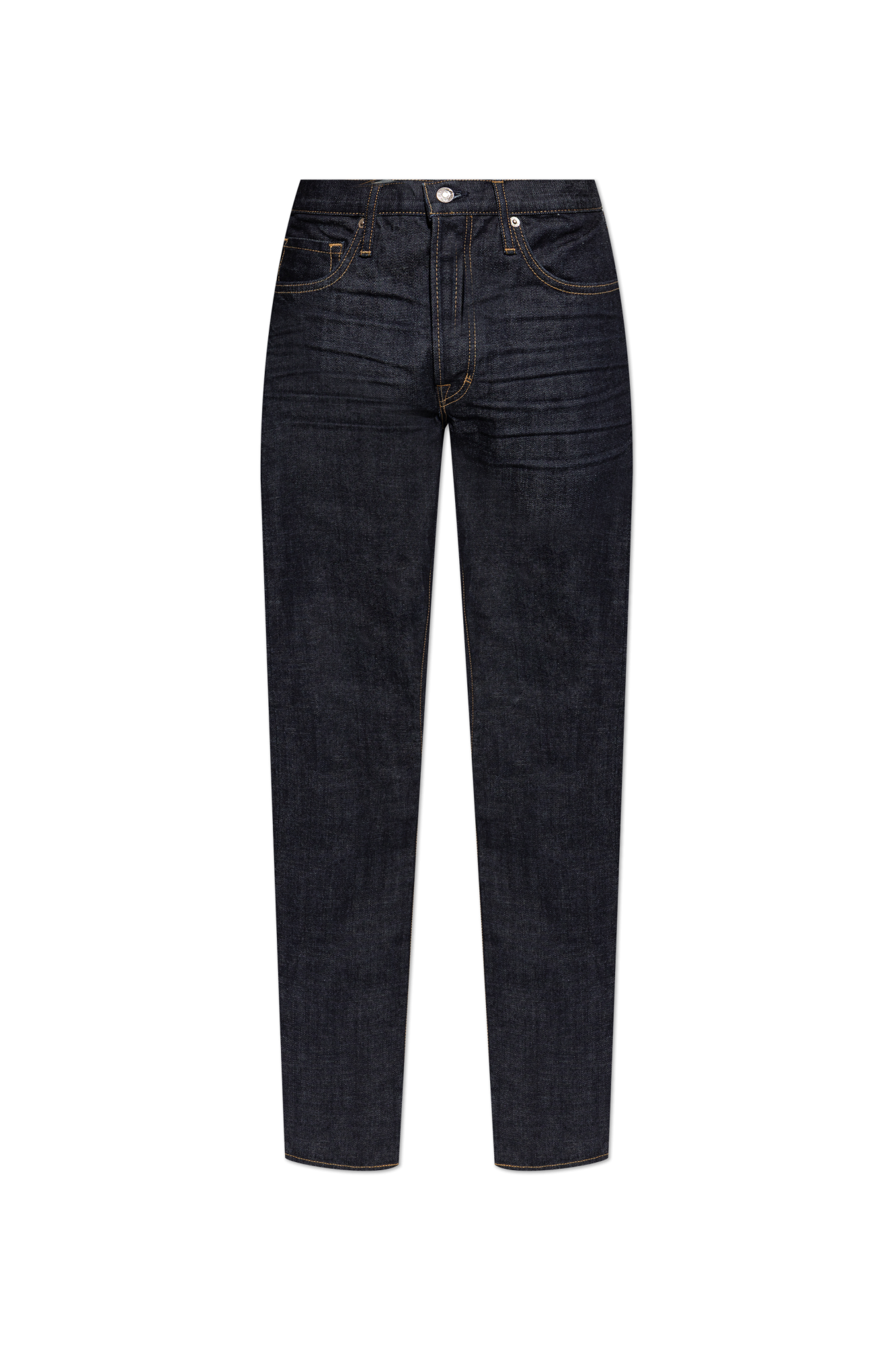 Tom Ford Jeansy Z Wąskimi Nogawkami, Mężczyźni, Granatowy