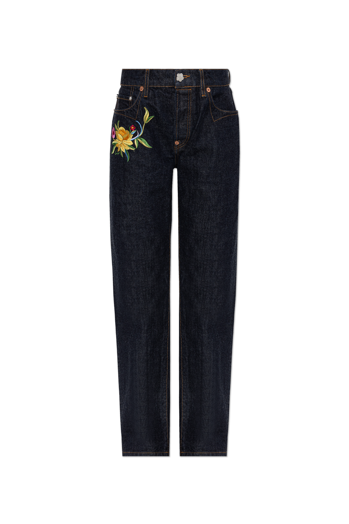 Kenzo Jeansowe Spodnie, Kobiety, Granatowy