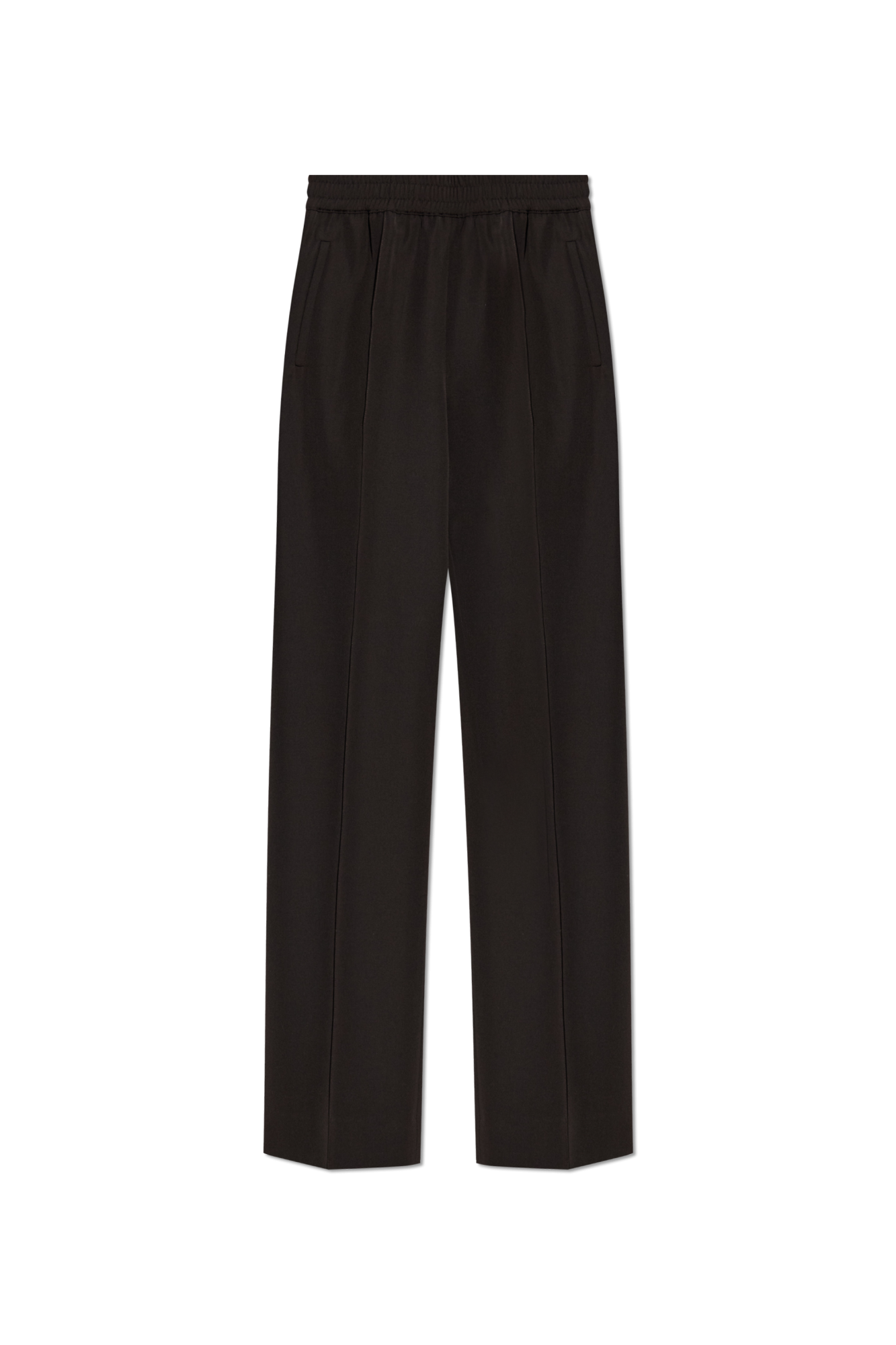 Dolce & Gabbana Spodnie W Kant, Kobiety, Brązowy