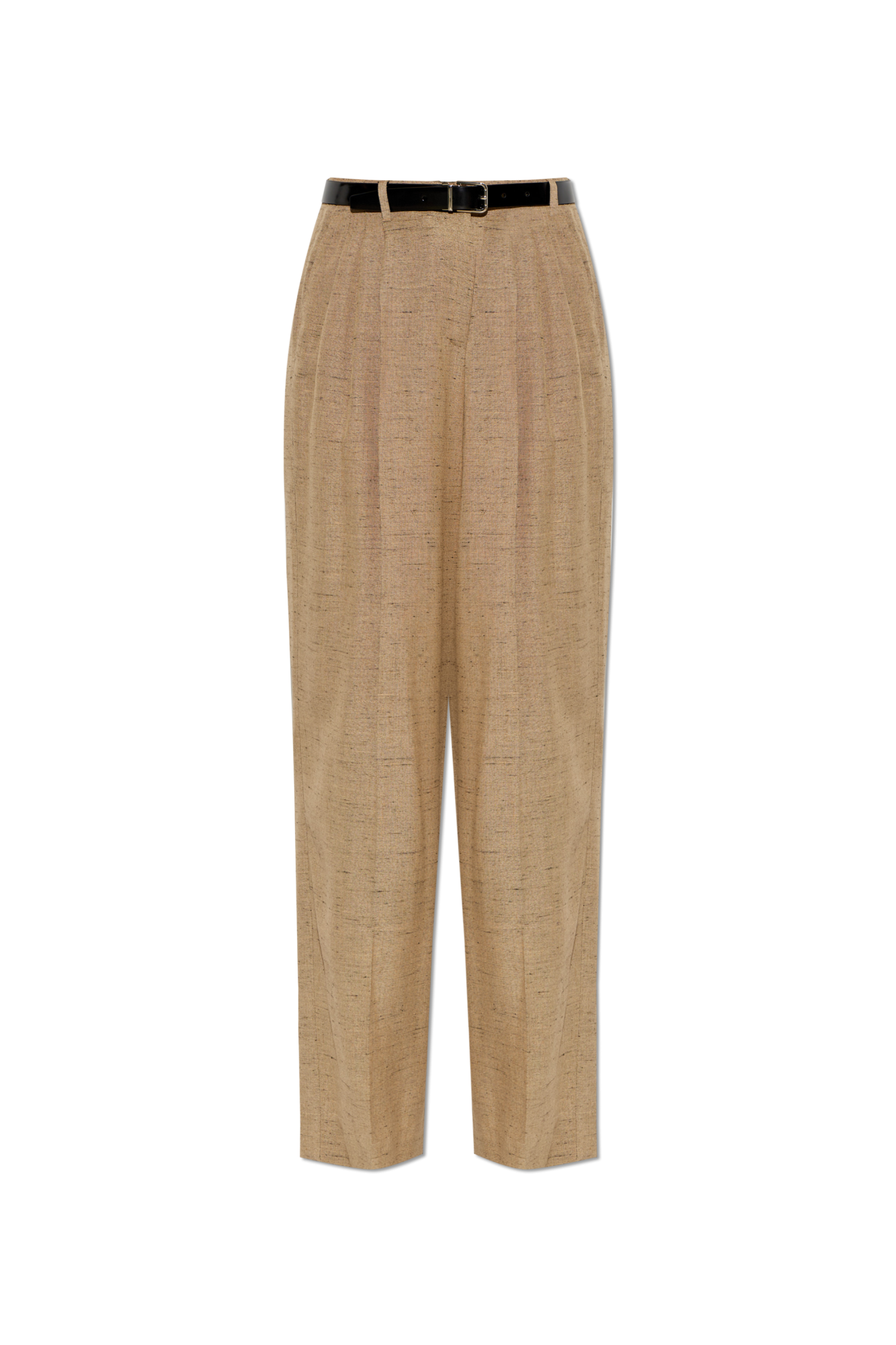 Dolce & Gabbana Spodnie Z Paskiem, Kobiety, Beżowy