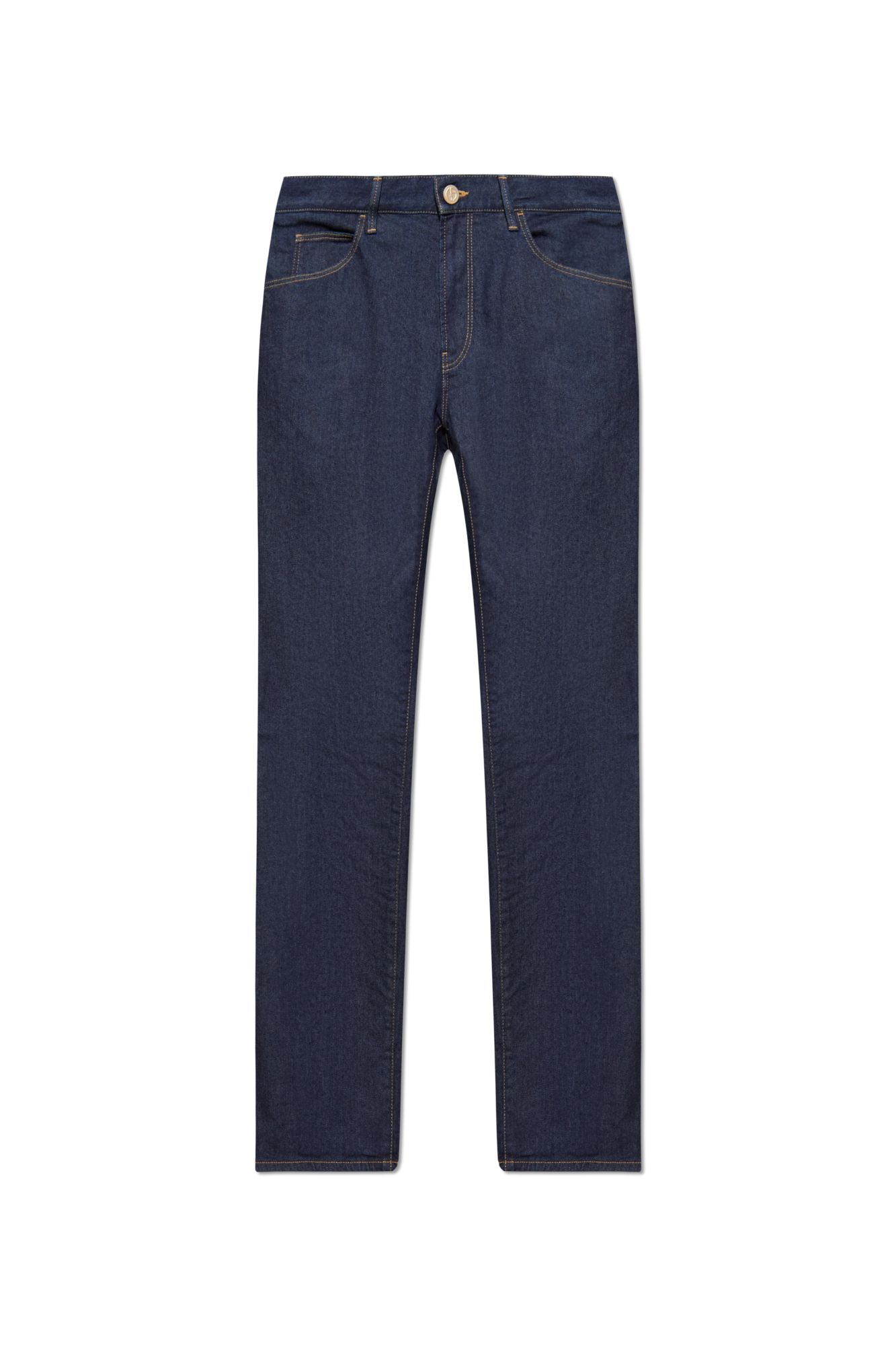 Giorgio Armani Jeansy Z Logo, Mężczyźni, Granatowy