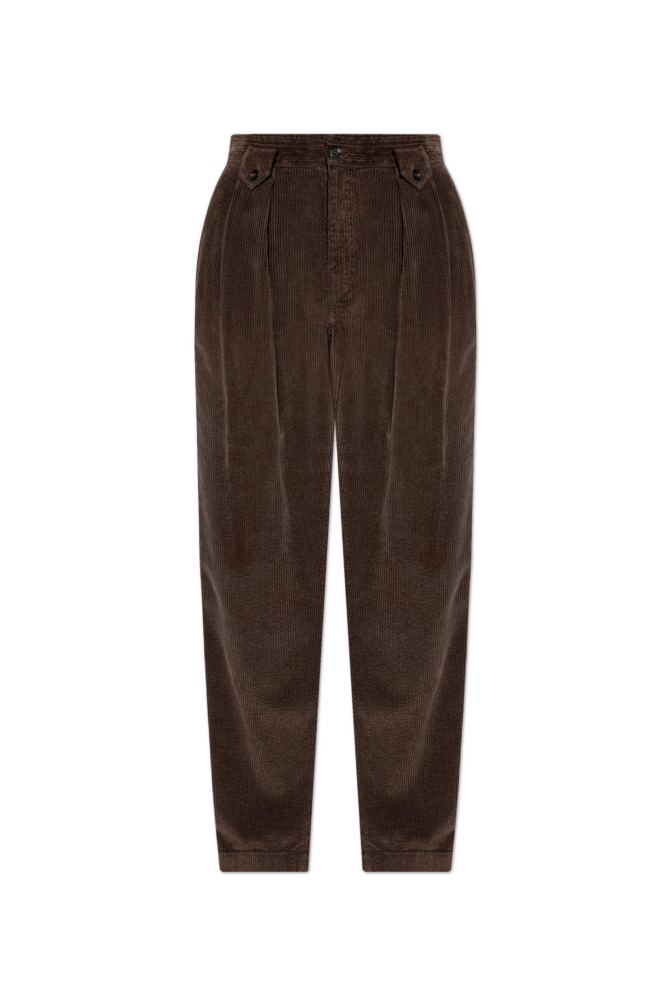 Dolce & Gabbana Sztruksowe Spodnie, Mężczyźni, Brązowy