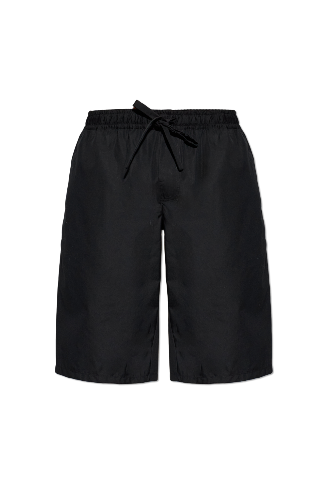Dolce & Gabbana Bawełniane Szorty, Mężczyźni, Czarny