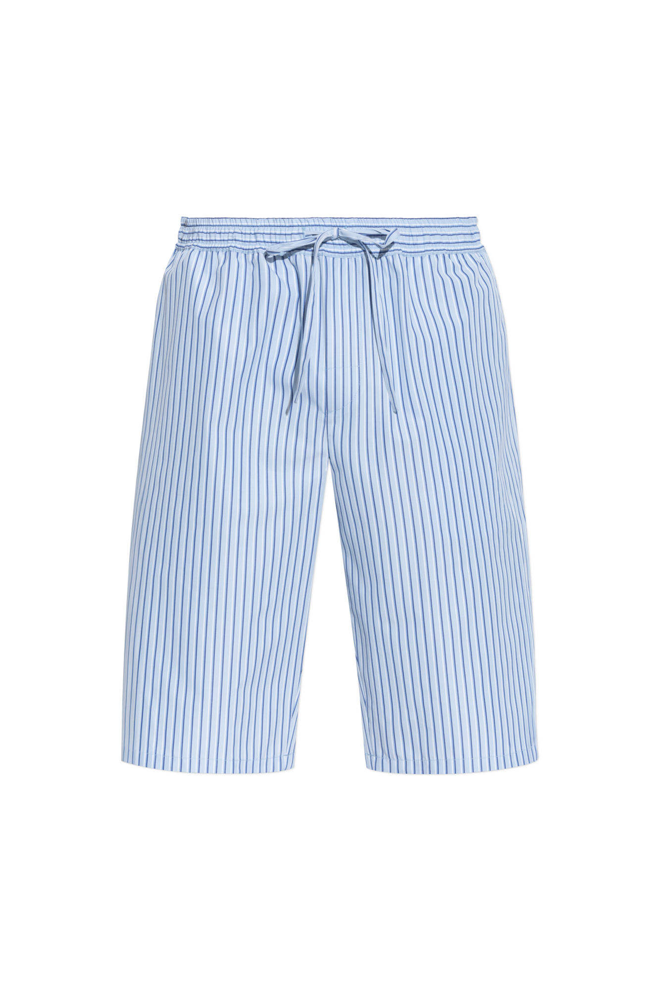 Dolce & Gabbana Szorty Ze Wzorem W Pasy, Mężczyźni, Niebieski