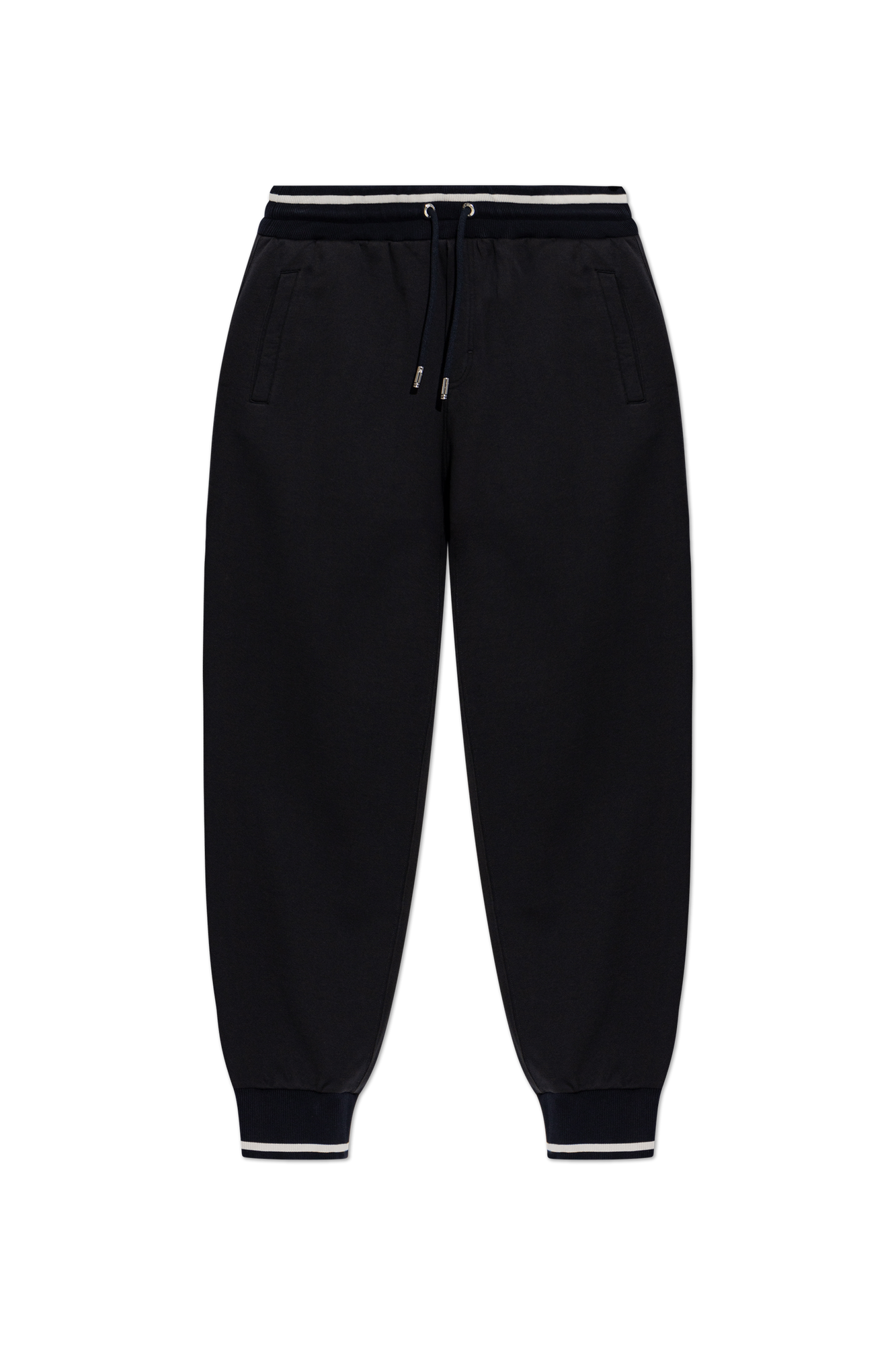 Dolce & Gabbana Spodnie Dresowe, Mężczyźni, Czarny