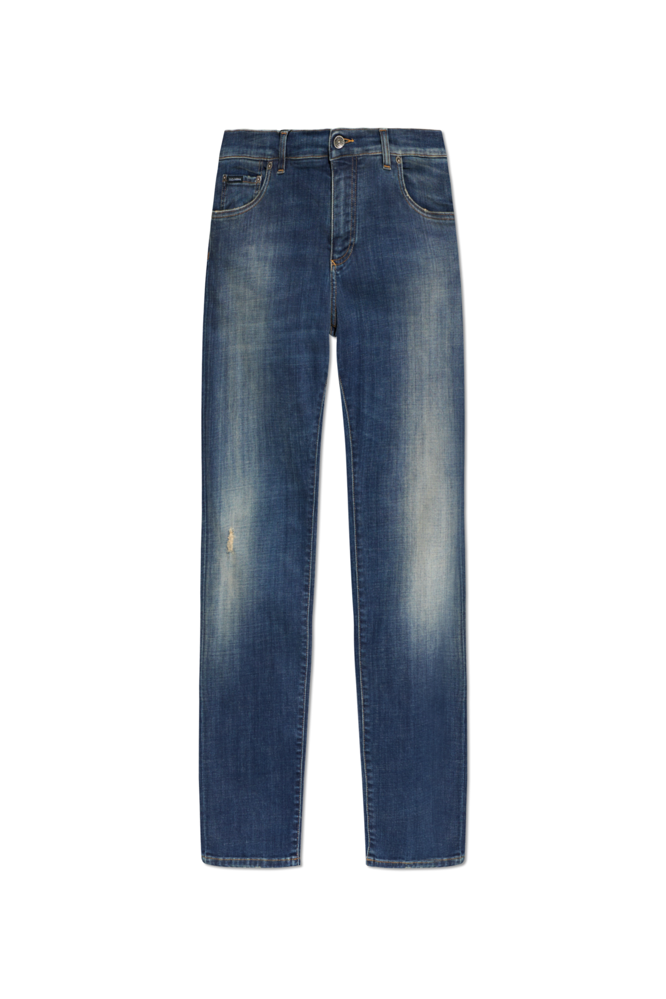 Dolce & Gabbana Jeansy Typu ‘slim’, Mężczyźni, Granatowy