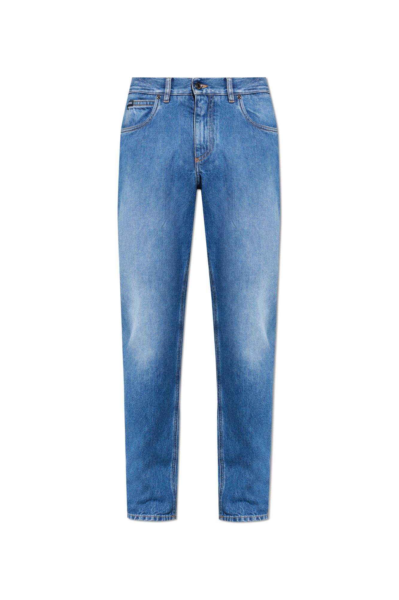 Dolce & Gabbana Jeansy Typu `Regular`, Mężczyźni, Niebieski