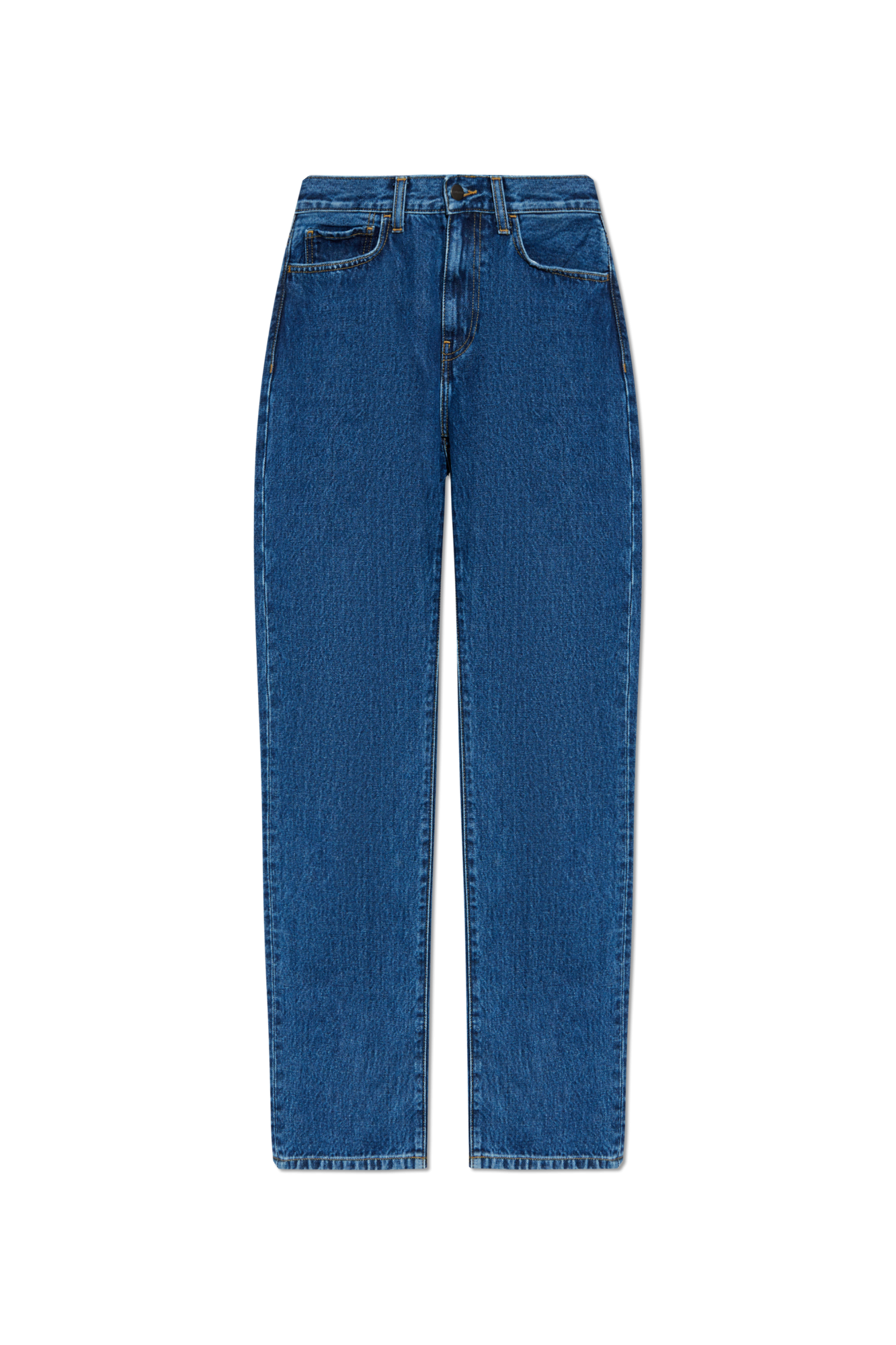 Carhartt WIP Jeansy Z Lekko Zwężanymi Nogawkami, Kobiety, Niebieski