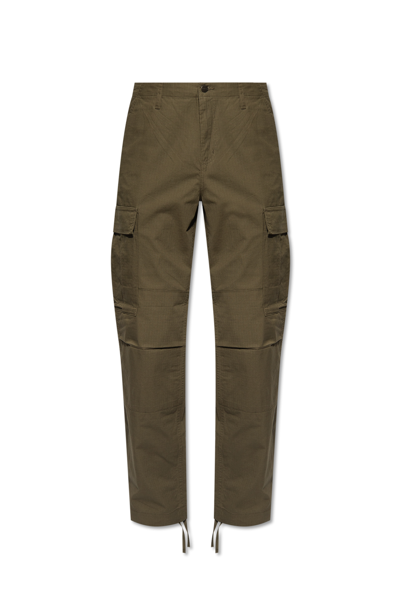 Carhartt WIP Spodnie Z Logo, Mężczyźni, Zielony