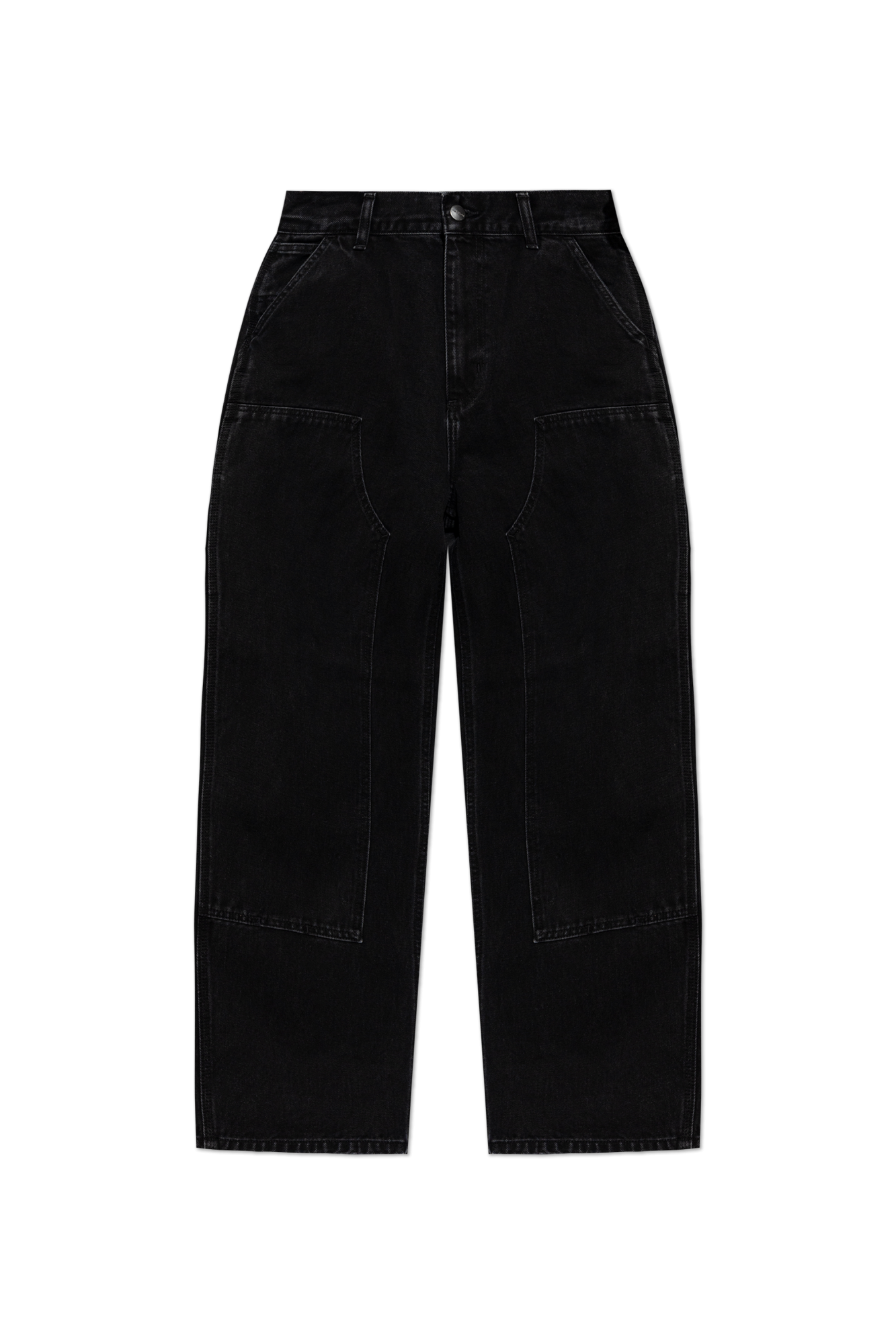 Carhartt WIP Jeansy `Brand Double Kbee`, Kobiety, Czarny