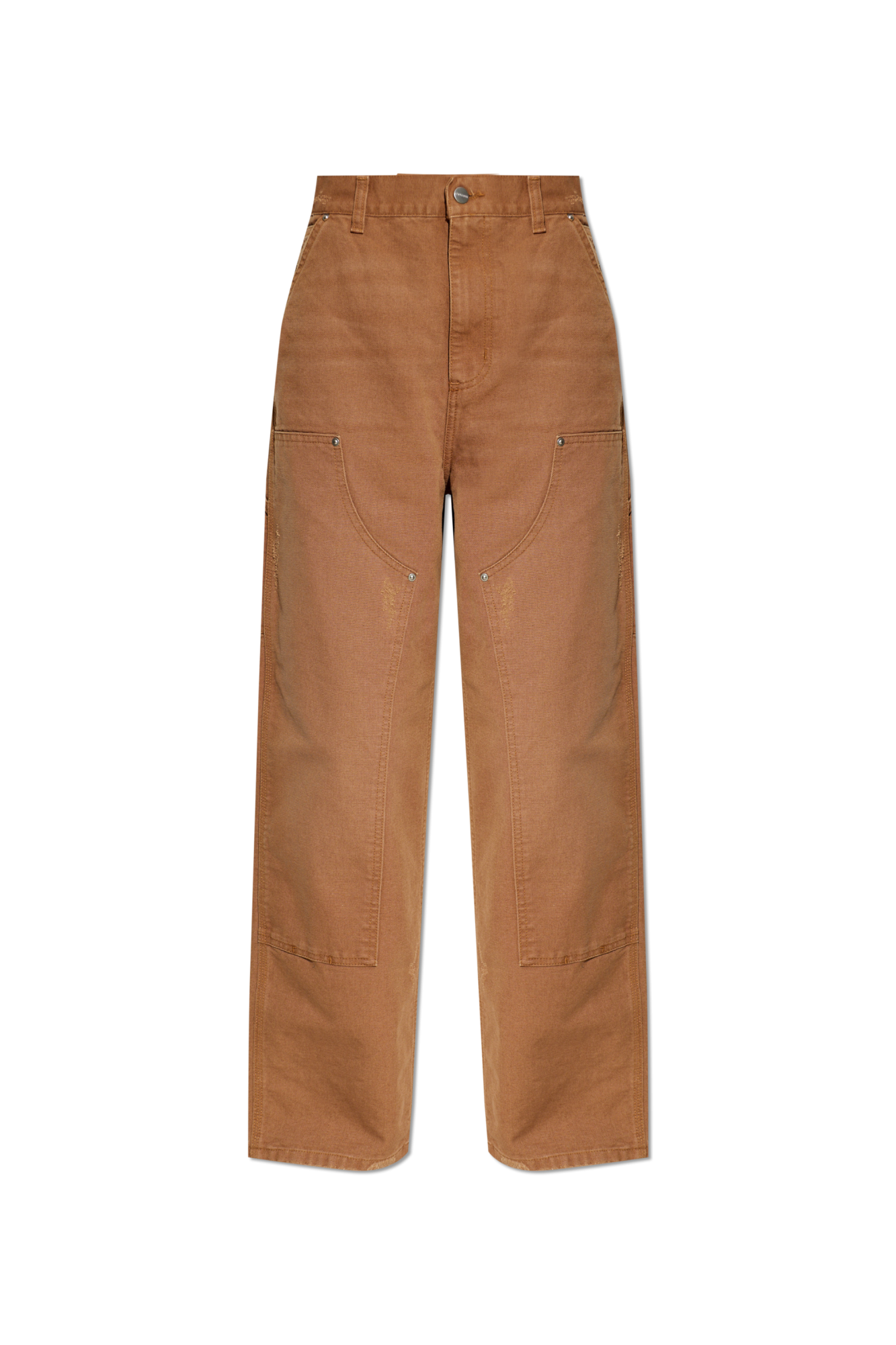 Carhartt WIP Jeansy ‘Brandon Double Knee’, Kobiety, Brązowy