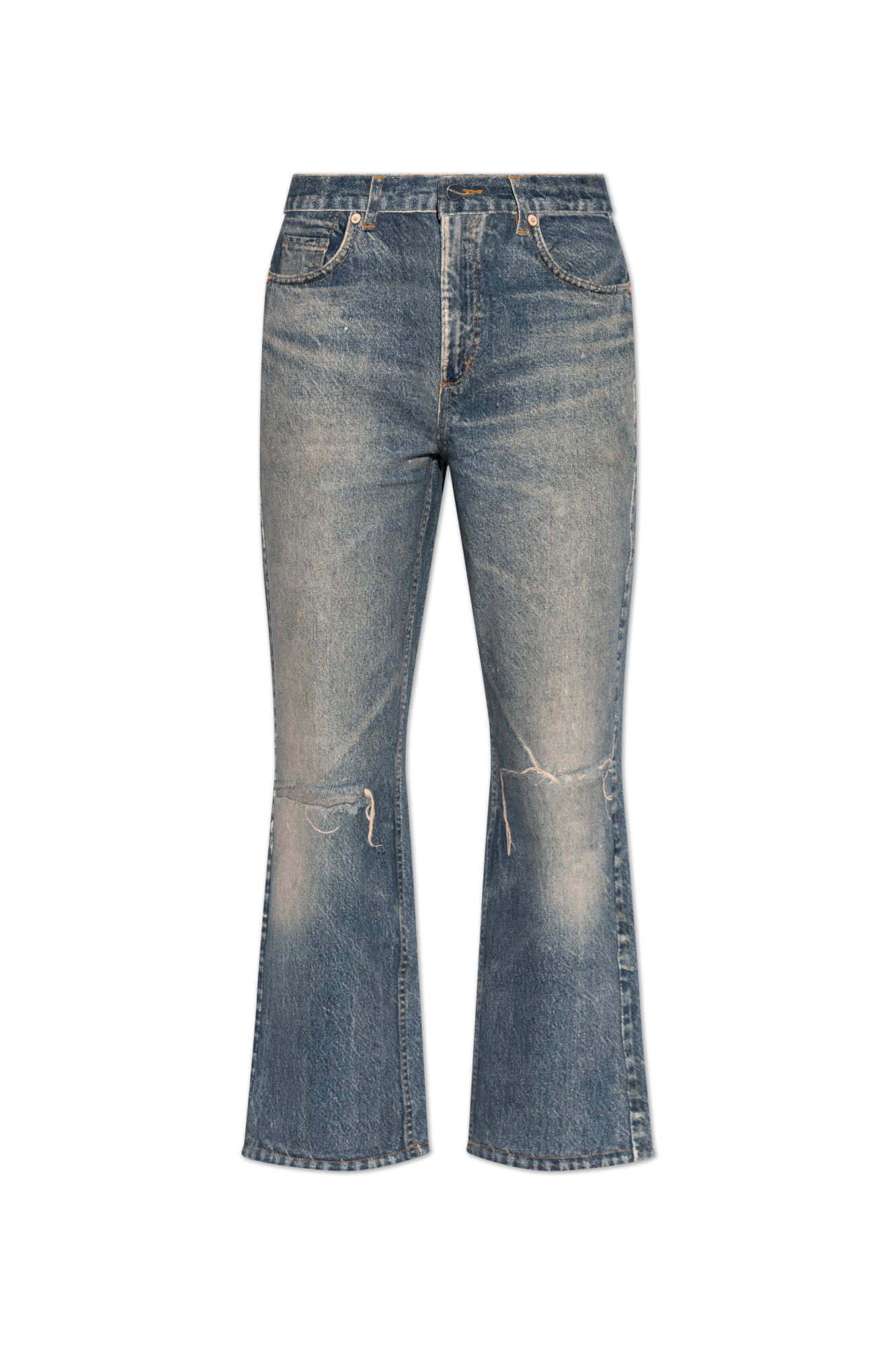 AllSaints Spodnie `Ida`, Kobiety, Niebieski