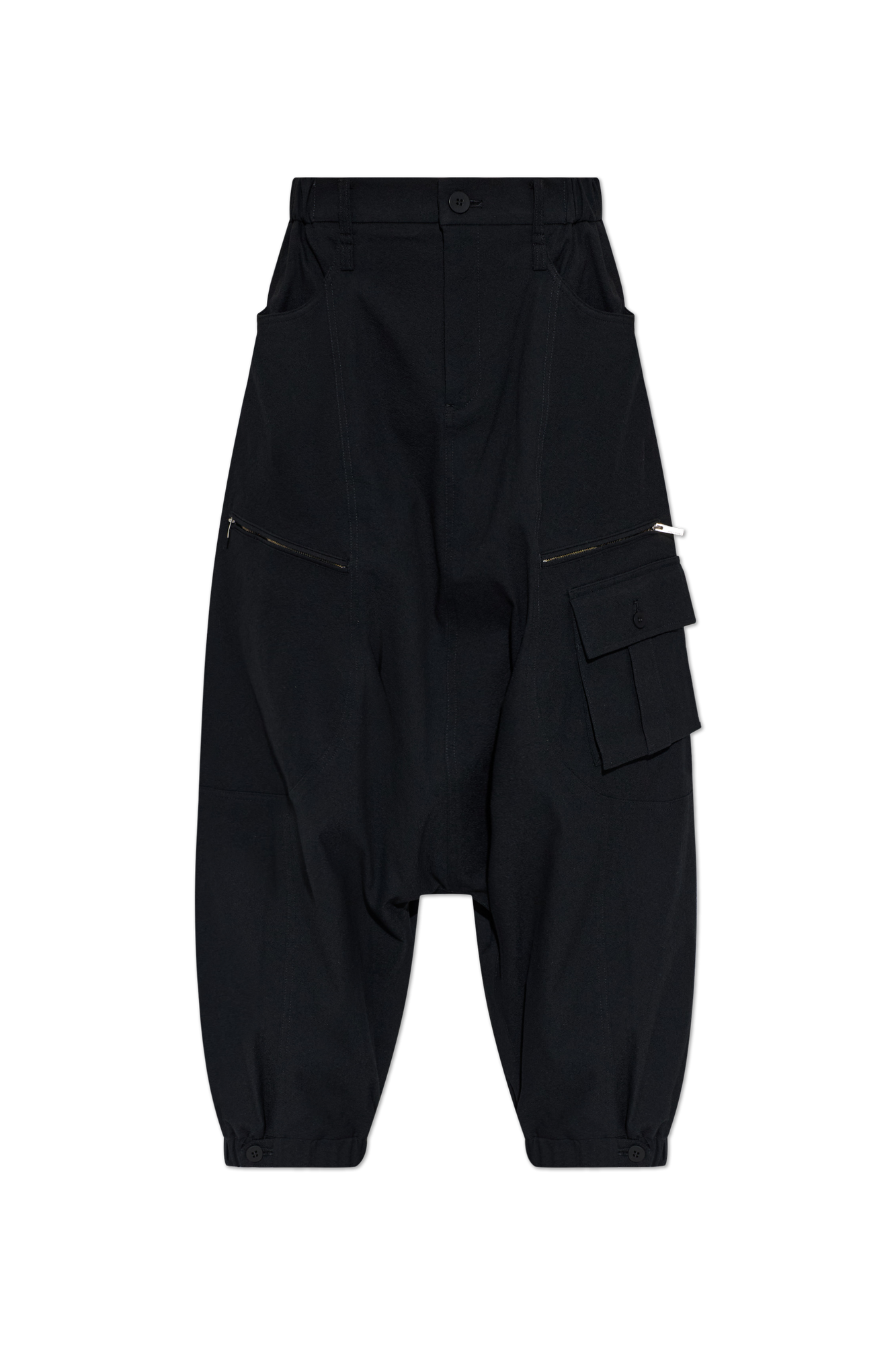 Issey Miyake Spodnie Typu `cargo`, Kobiety, Czarny