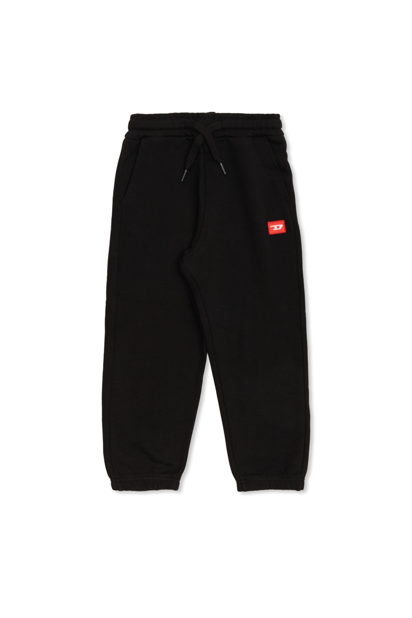 Diesel Kids Spodnie Dresowe ‘PXGIN’, Unisex, Czarny