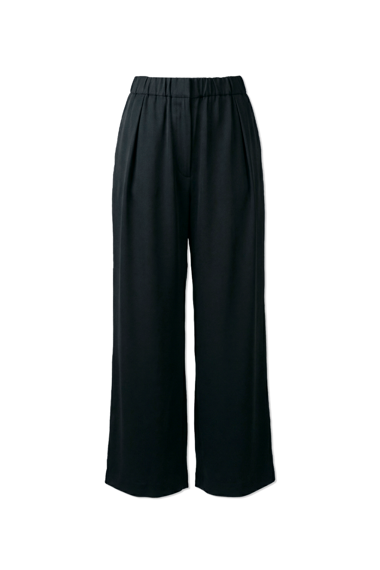 JIL SANDER Spodnie Z Szerokimi Nogawkami, Kobiety, Czarny