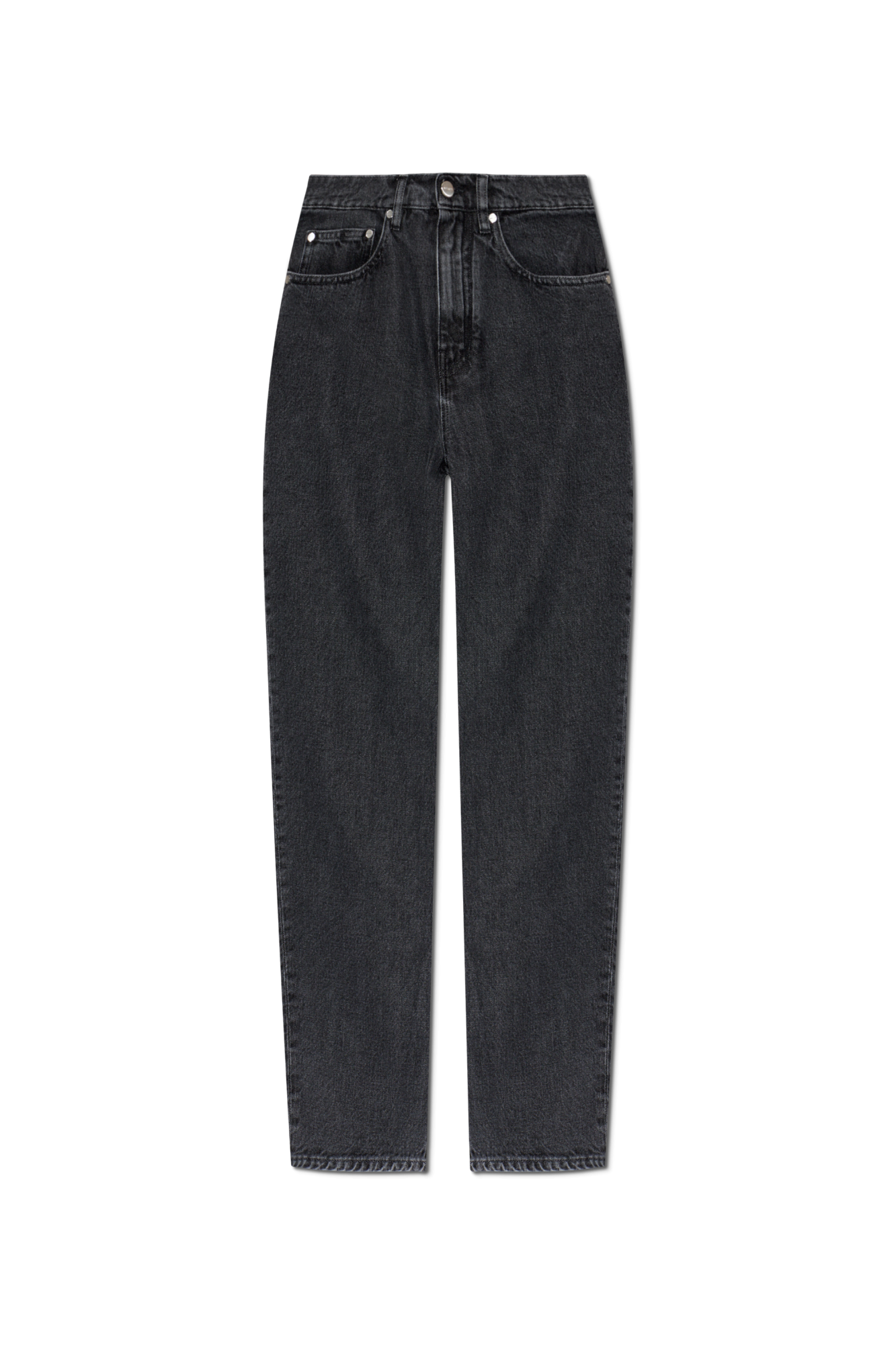 JIL SANDER Jeansy Z Lekko Zwężanymi Nogawkami, Kobiety, Szary