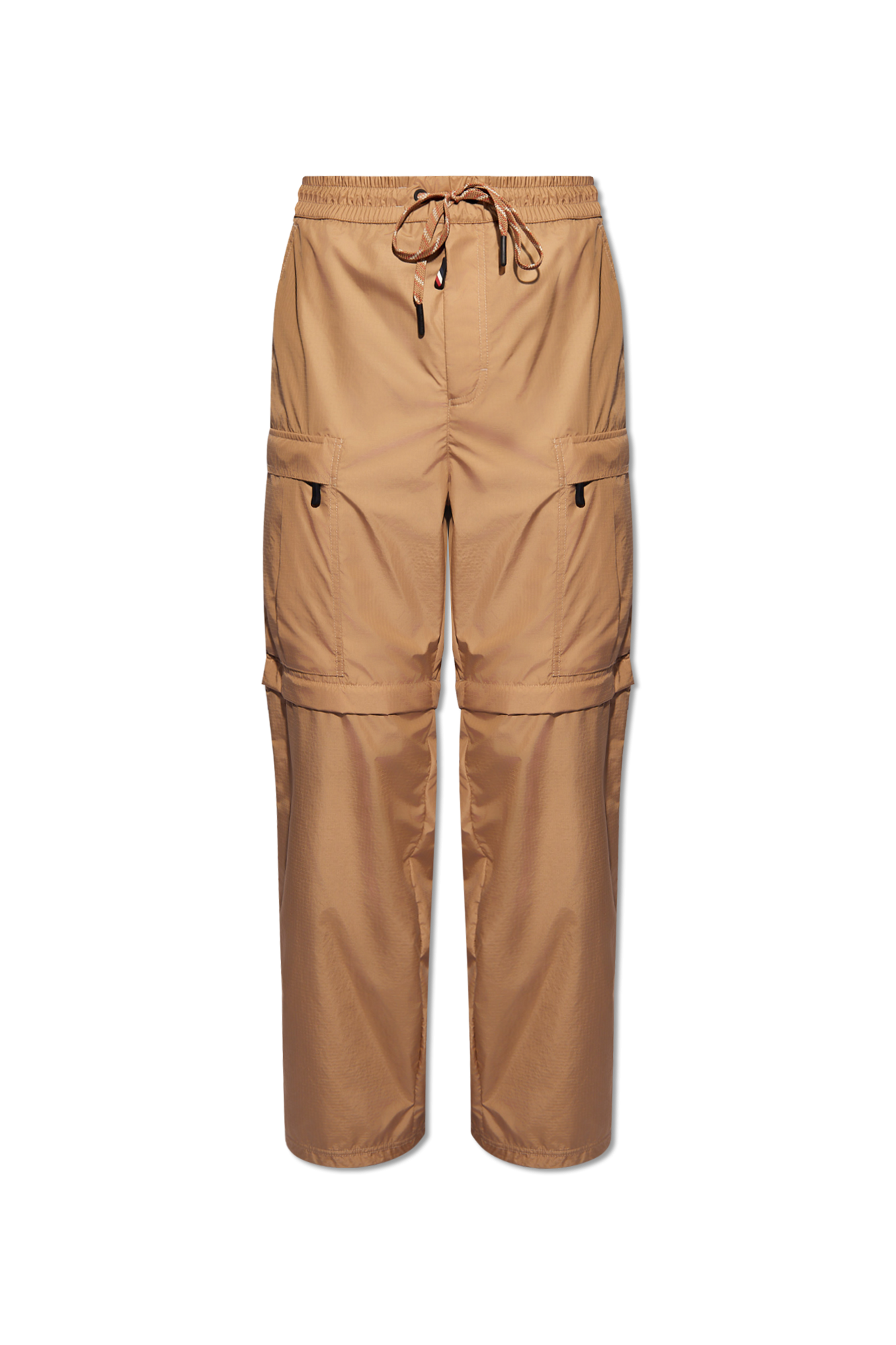 Moncler Grenoble Spodnie Z Odpinanymi Nogawkami, Mężczyźni, Beżowy