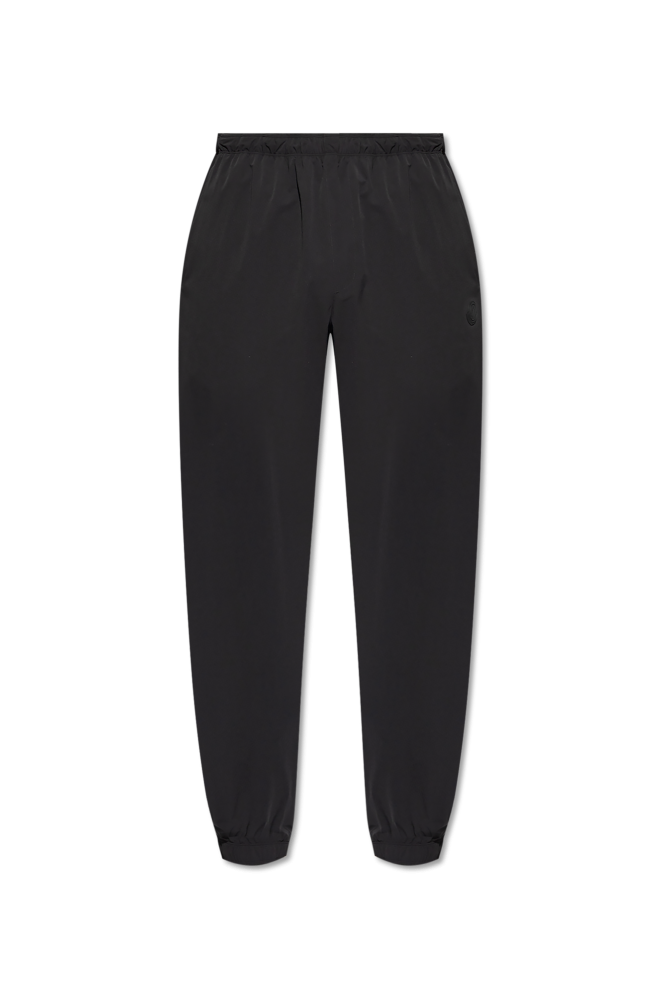 Moncler Ortalionowe Spodnie, Mężczyźni, Czarny