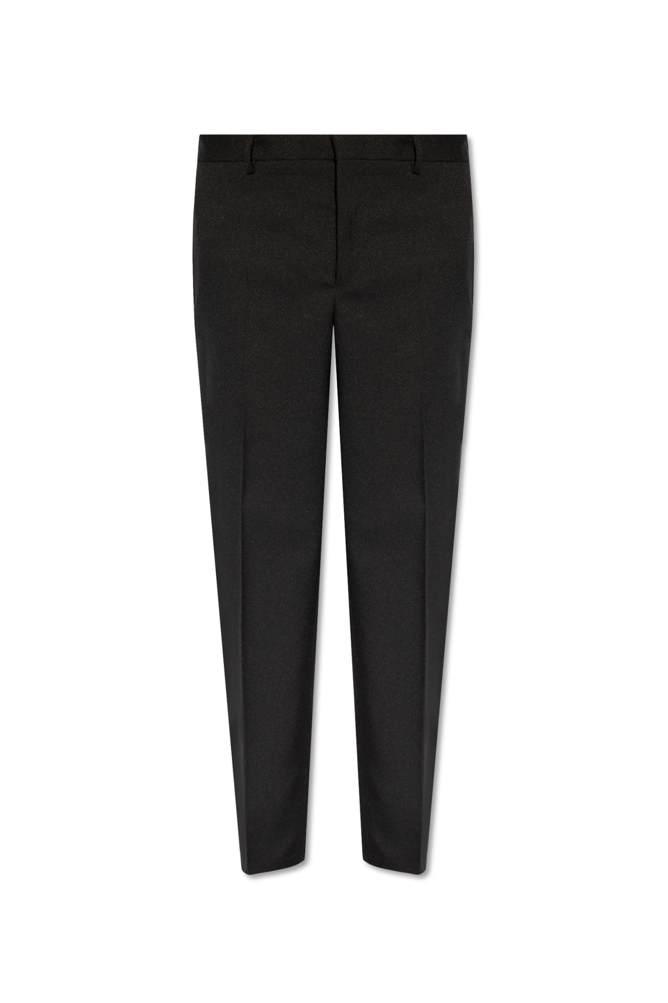 JIL SANDER Spodnie W Kant, Mężczyźni, Czarny