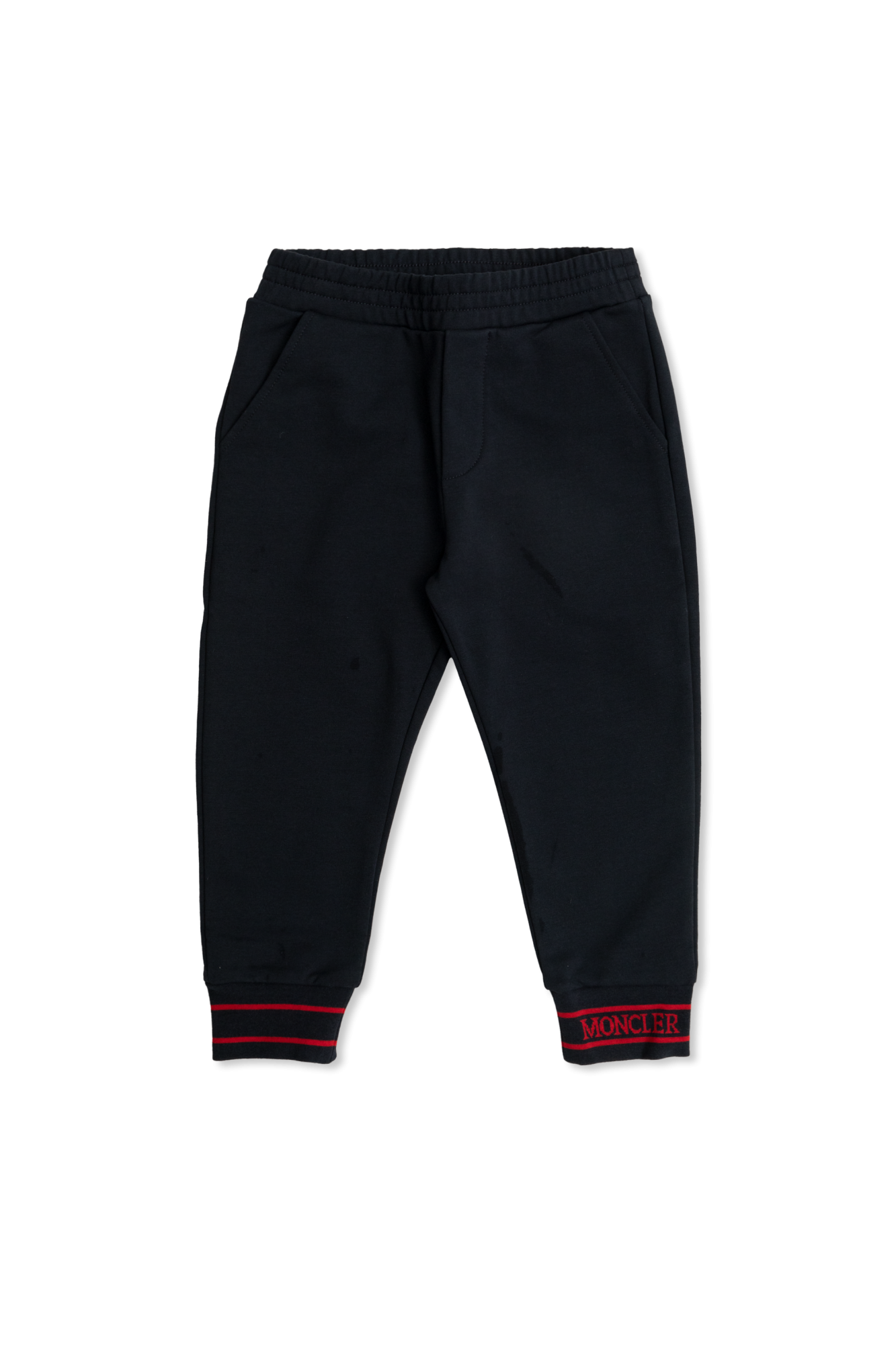Moncler Enfant Spodnie Dresowe, Unisex, Granatowy