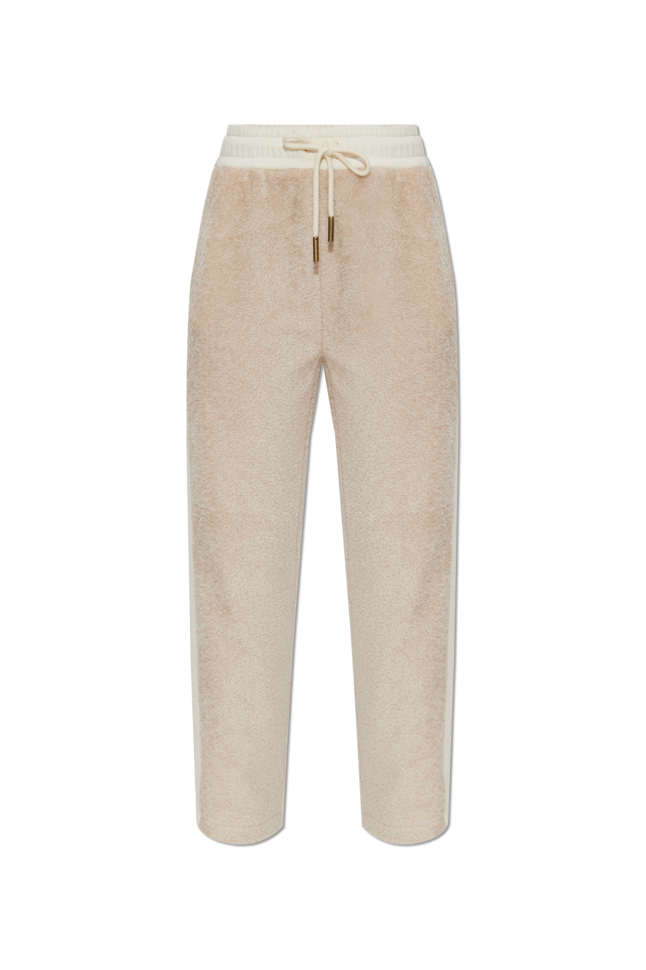 Moncler Spodnie Dresowe, Kobiety, Kremowy