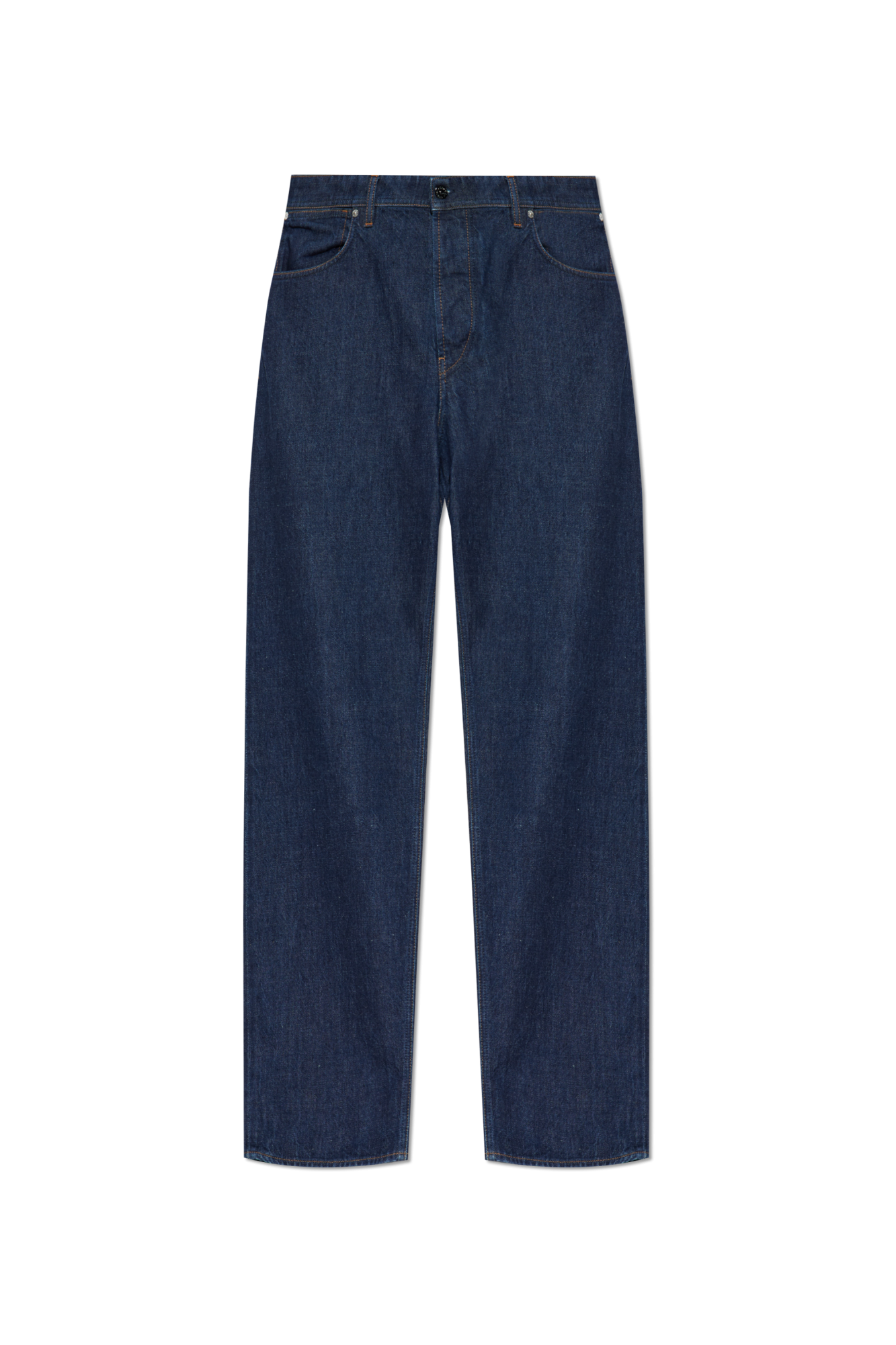 Stone Island Jeansy Z Nogawkami O Prostym Kroju, Mężczyźni, Granatowy