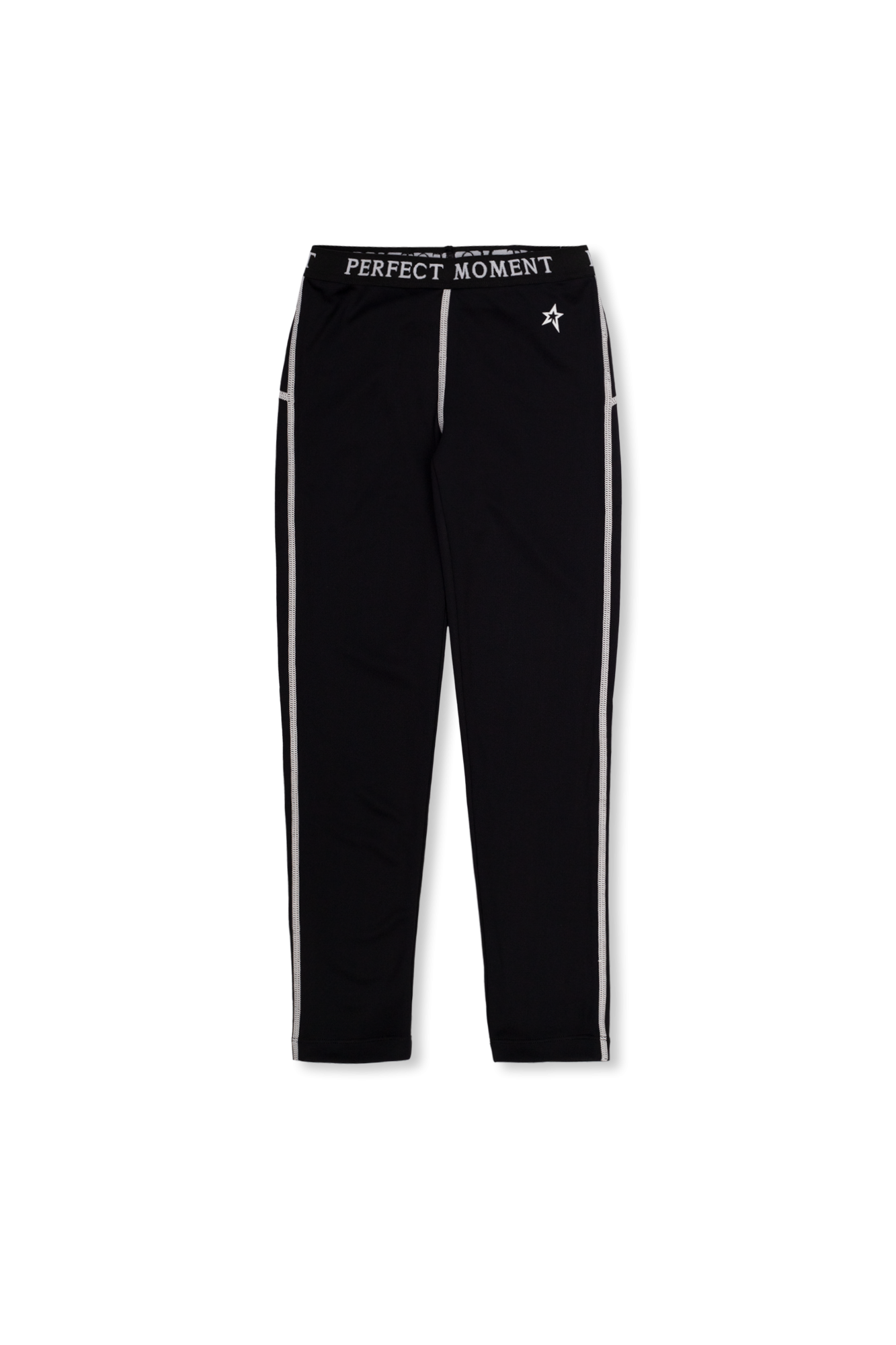 Perfect Moment Kids Legginsy Termiczne, Unisex, Czarny