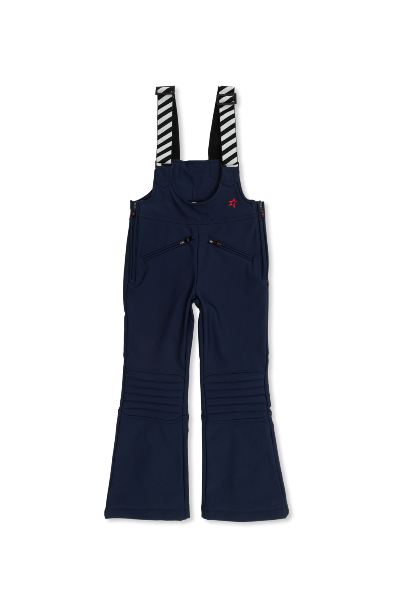 Perfect Moment Kids Narciarskie Spodnie Na Szelkach `Isola`, Unisex, Czarny