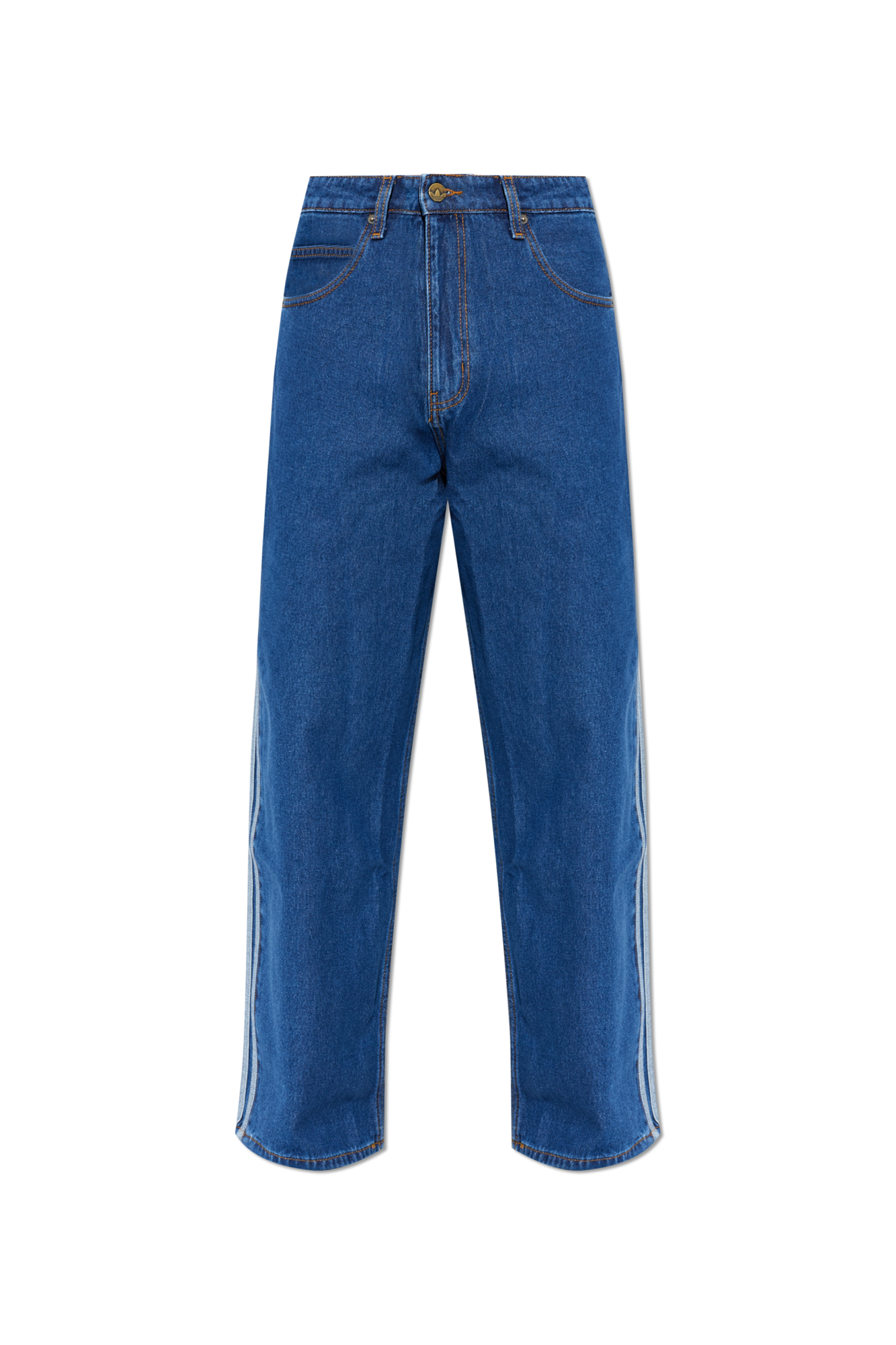 ADIDAS Originals Jeansy Z Szerokimi Nogawkami, Mężczyźni, Niebieski