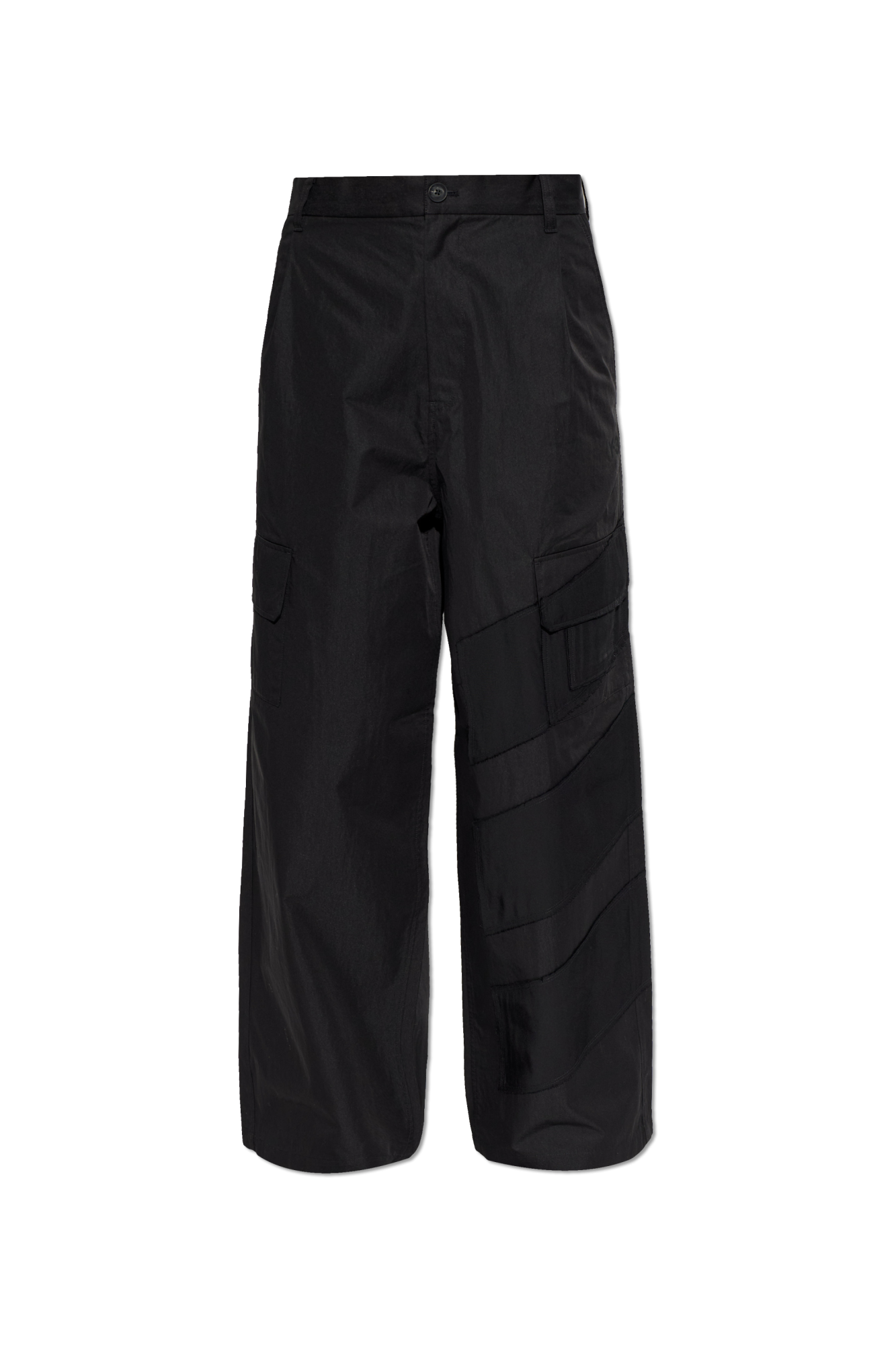 Y-3 Spodnie Typu `cargo`, Kobiety, Czarny