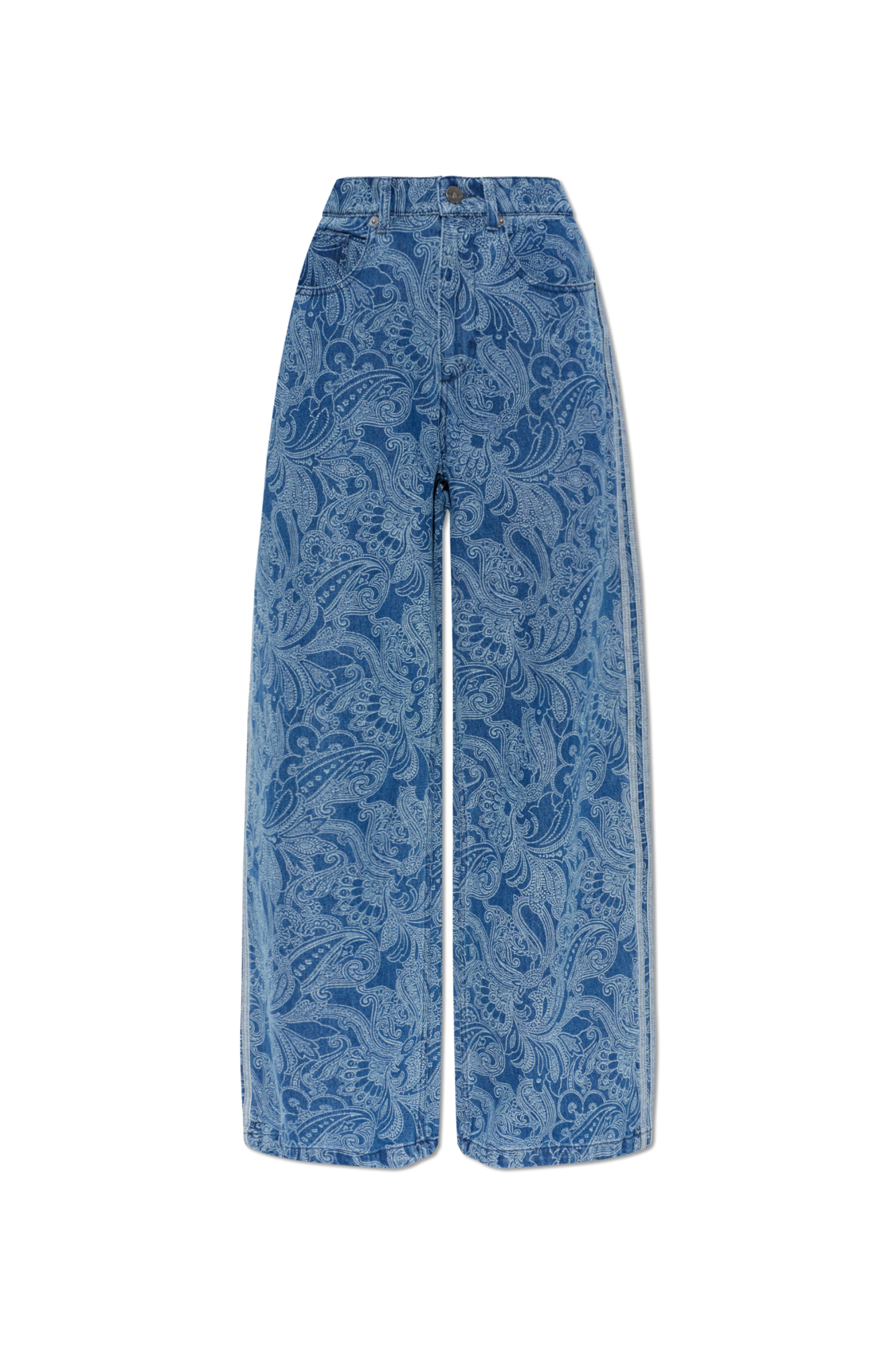 ADIDAS Originals Jeansy Z Szerokimi Nogawkami, Kobiety, Niebieski