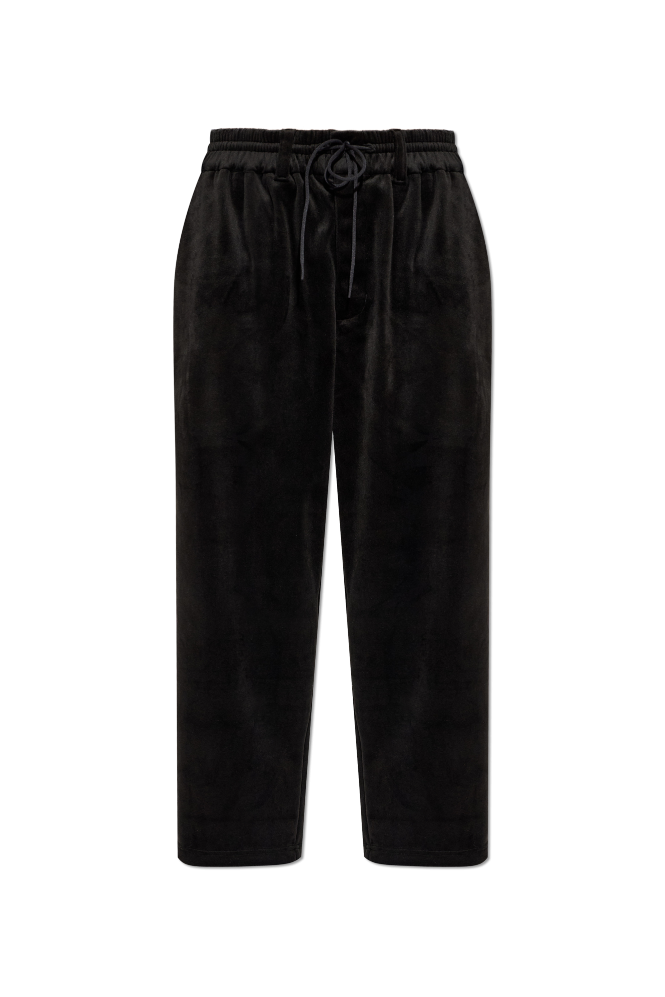Y-3 Spodnie Z Szerokimi Nogawkami, Kobiety, Czarny
