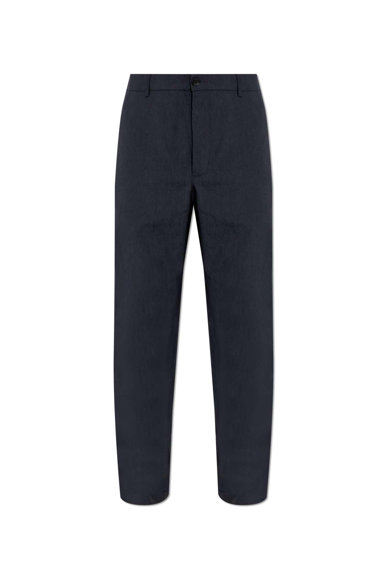Moncler Spodnie Z Naszywką Logo, Mężczyźni, Granatowy