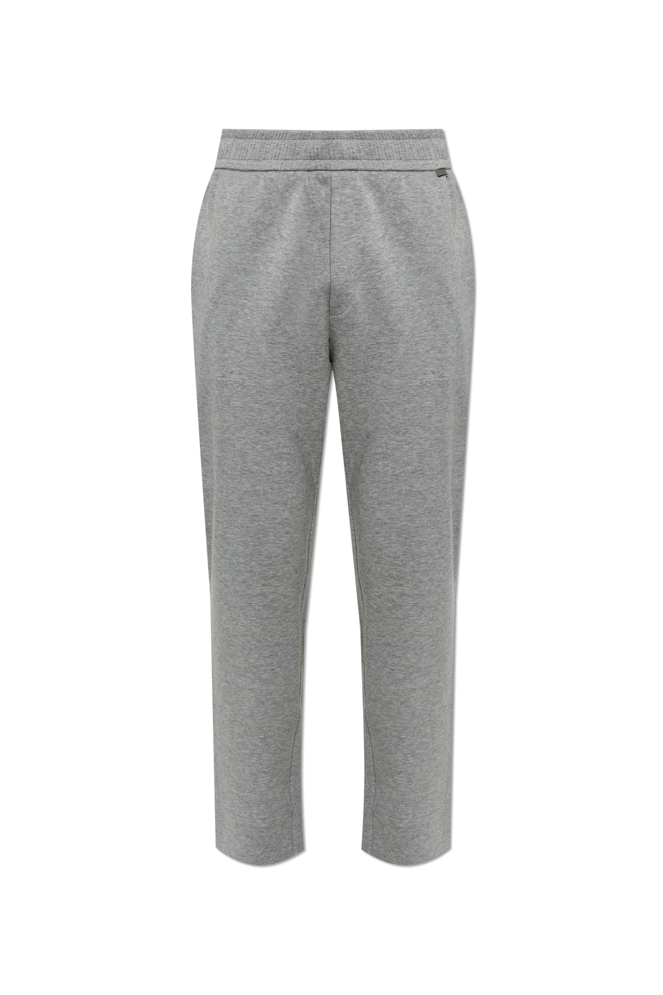 Moncler Spodnie Dresowe Z Logo, Mężczyźni, Szary