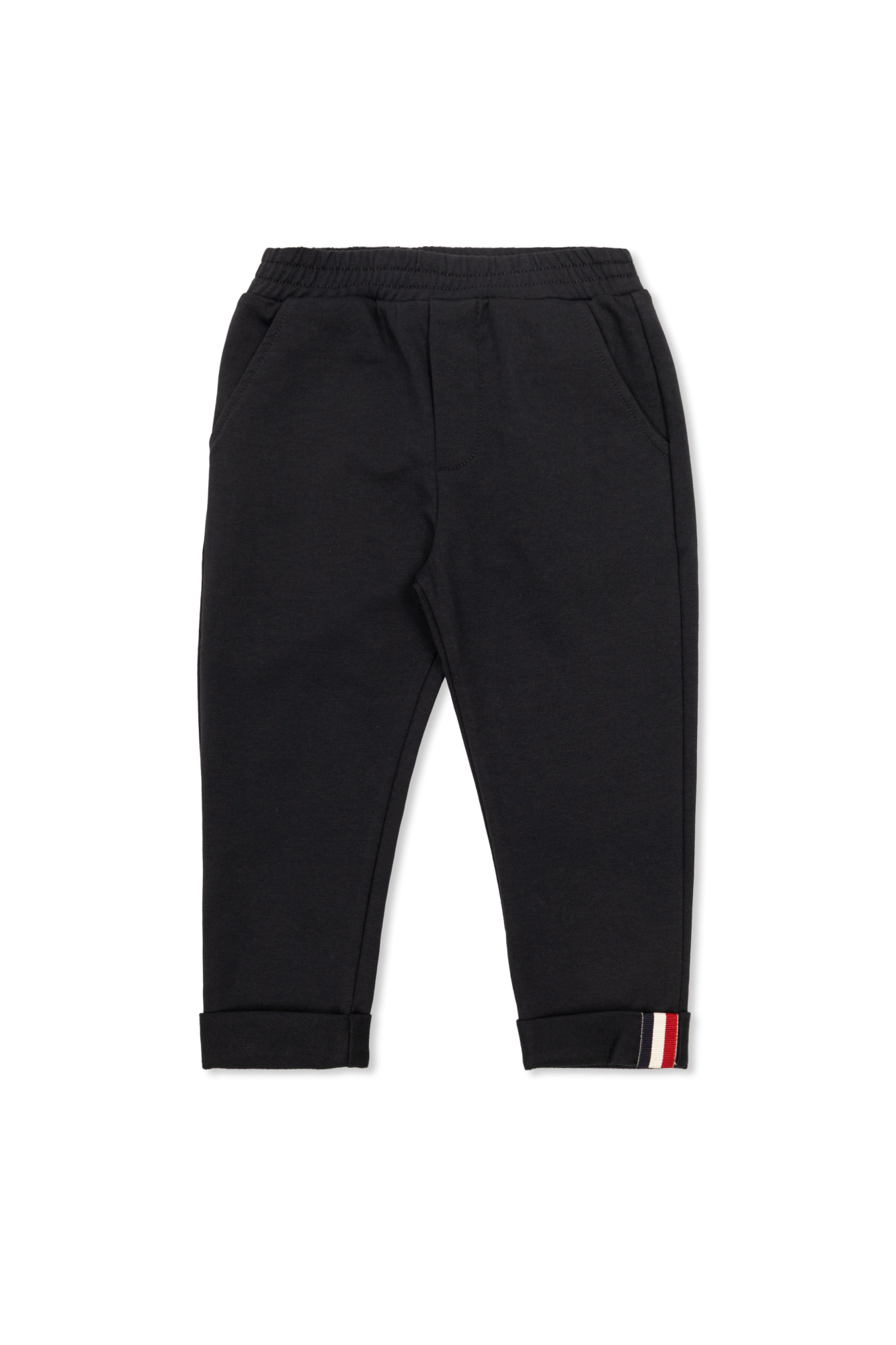 Moncler Enfant Spodnie Dresowe Z Logo, Unisex, Granatowy