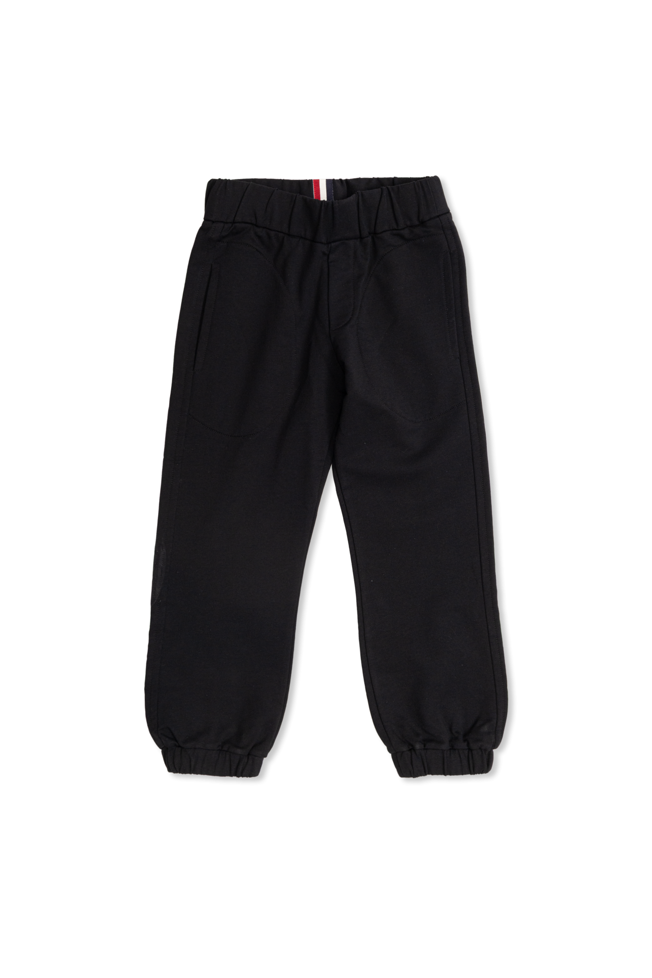 Moncler Enfant Spodnie Dresowe Z Logo, Unisex, Czarny