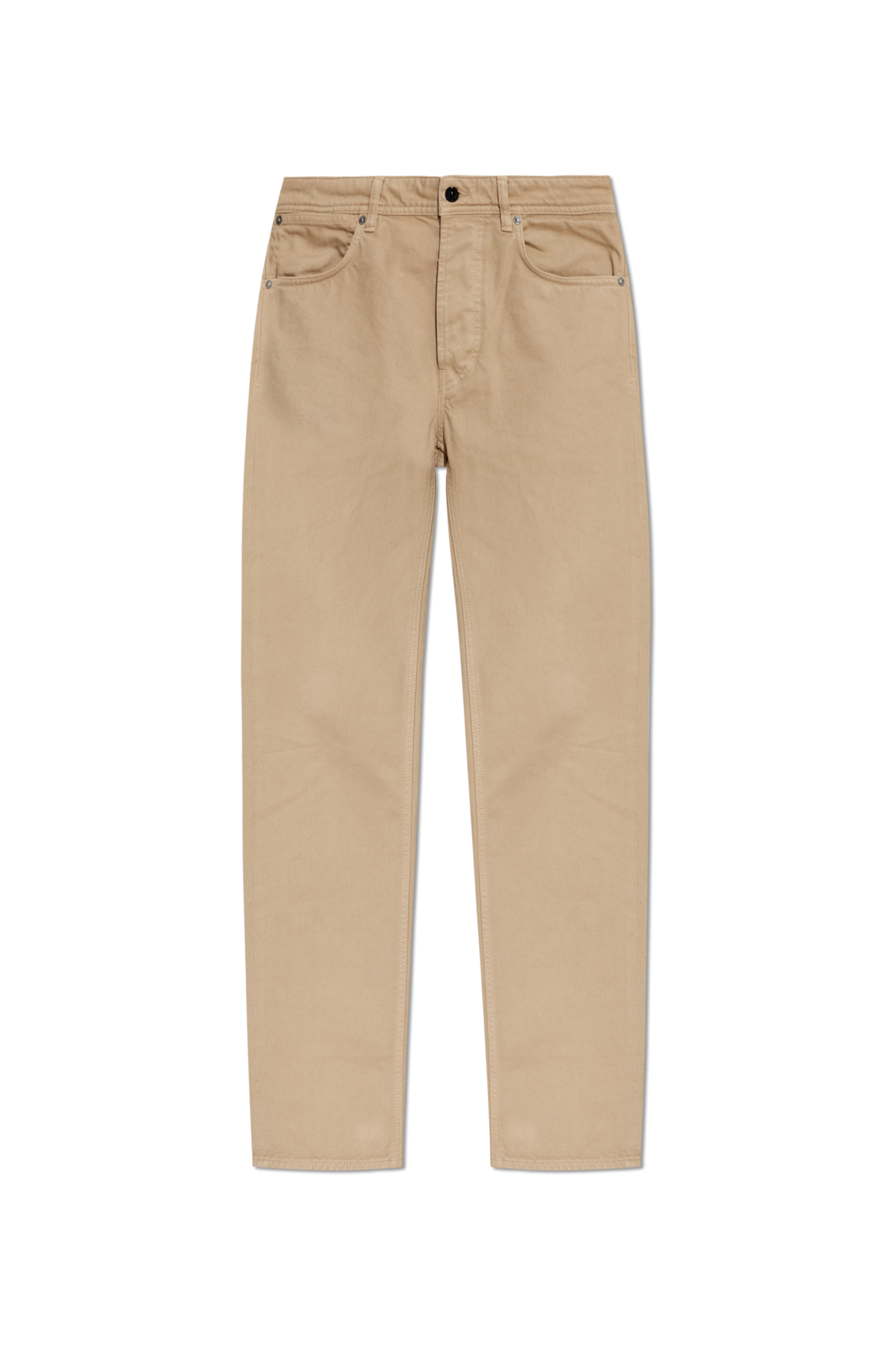 Stone Island Jeansy Z Naszywką Logo, Mężczyźni, Brązowy