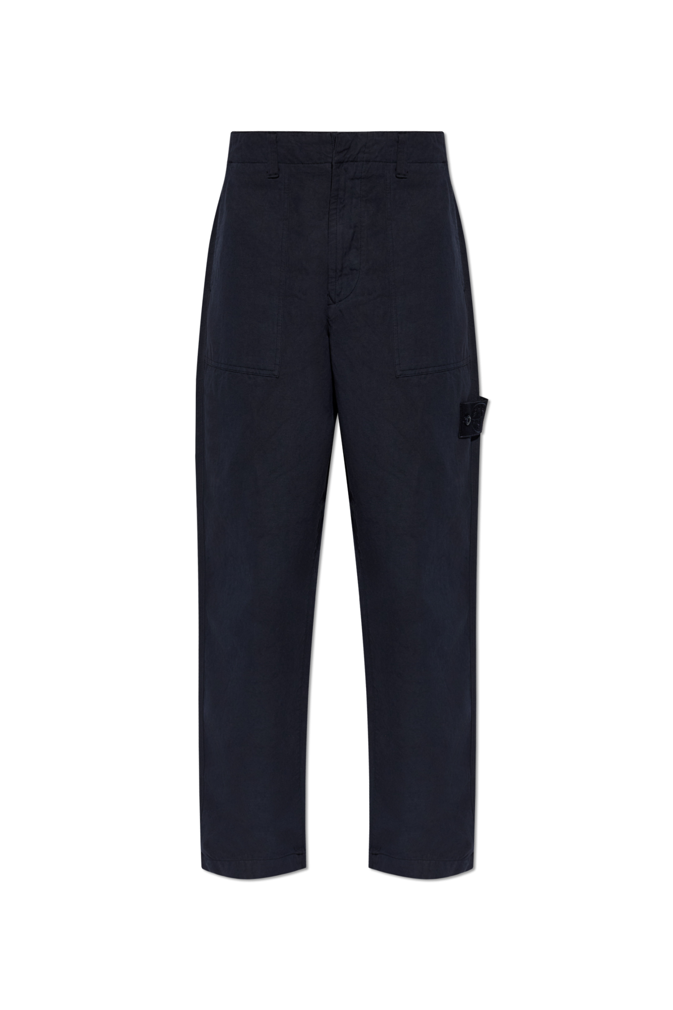 Stone Island Spodnie O Luźnym Kroju, Mężczyźni, Granatowy