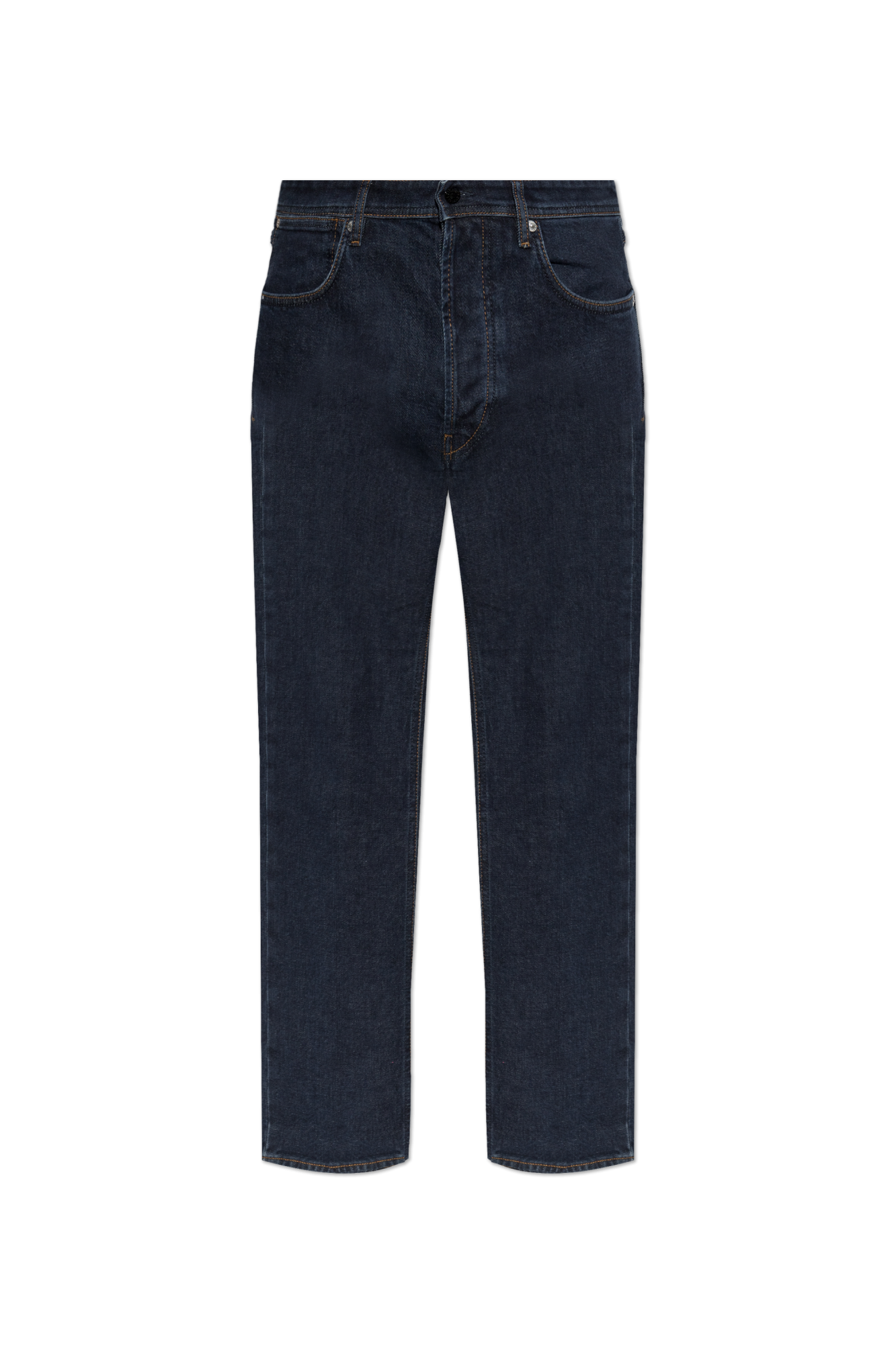 Stone Island Jeansy Z Lekko Zwężanymi Nogawkami, Mężczyźni, Granatowy