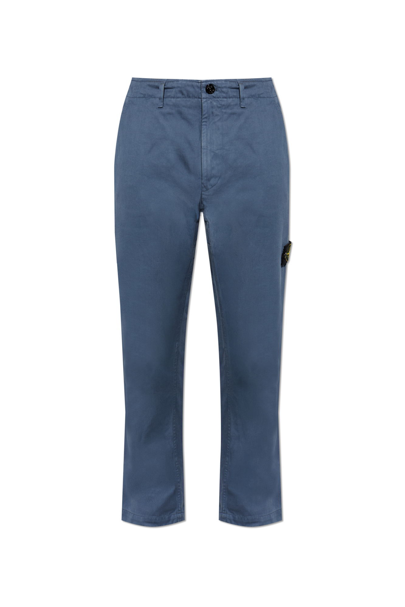 Stone Island Jeansy Z Naszywką Logo, Mężczyźni, Niebieski