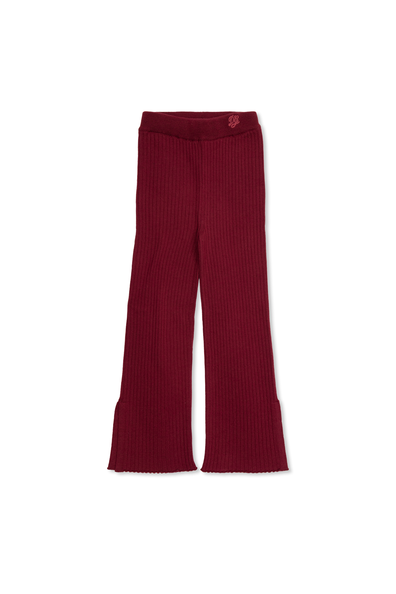 Dolce & Gabbana Kids Wełniane Spodnie, Unisex, Bordo